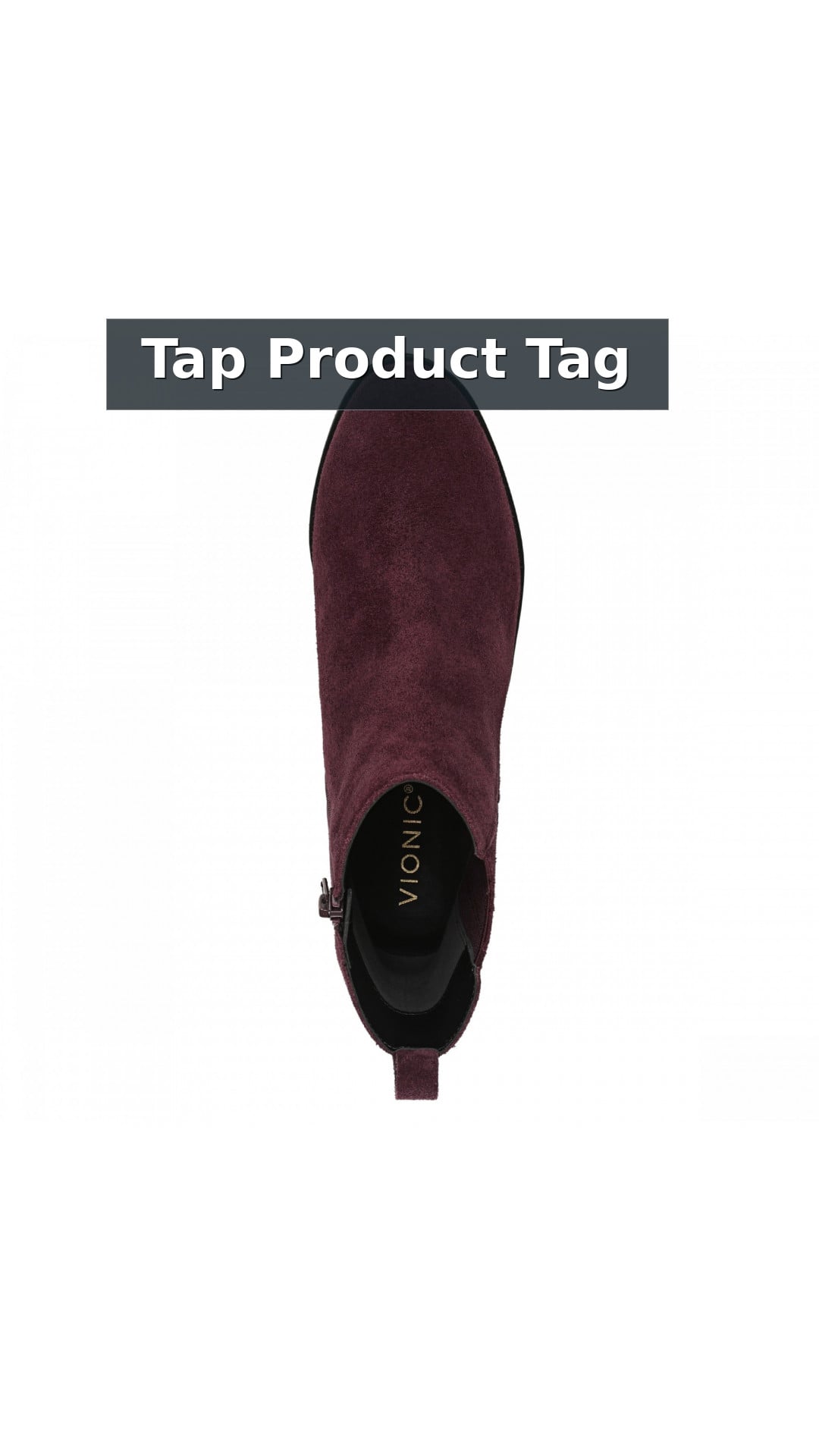 Vionic Aria 2.0 Women's Chelsea Boots style detail 12: Tap Product Tag