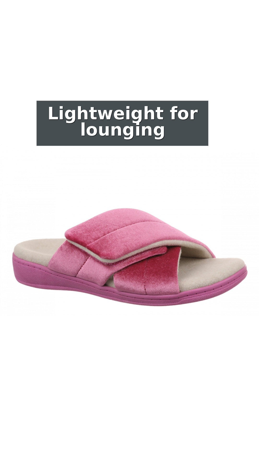 Vionic Relax II Women's Orthotic Slide Slippers style detail 6: Lightweight for lounging