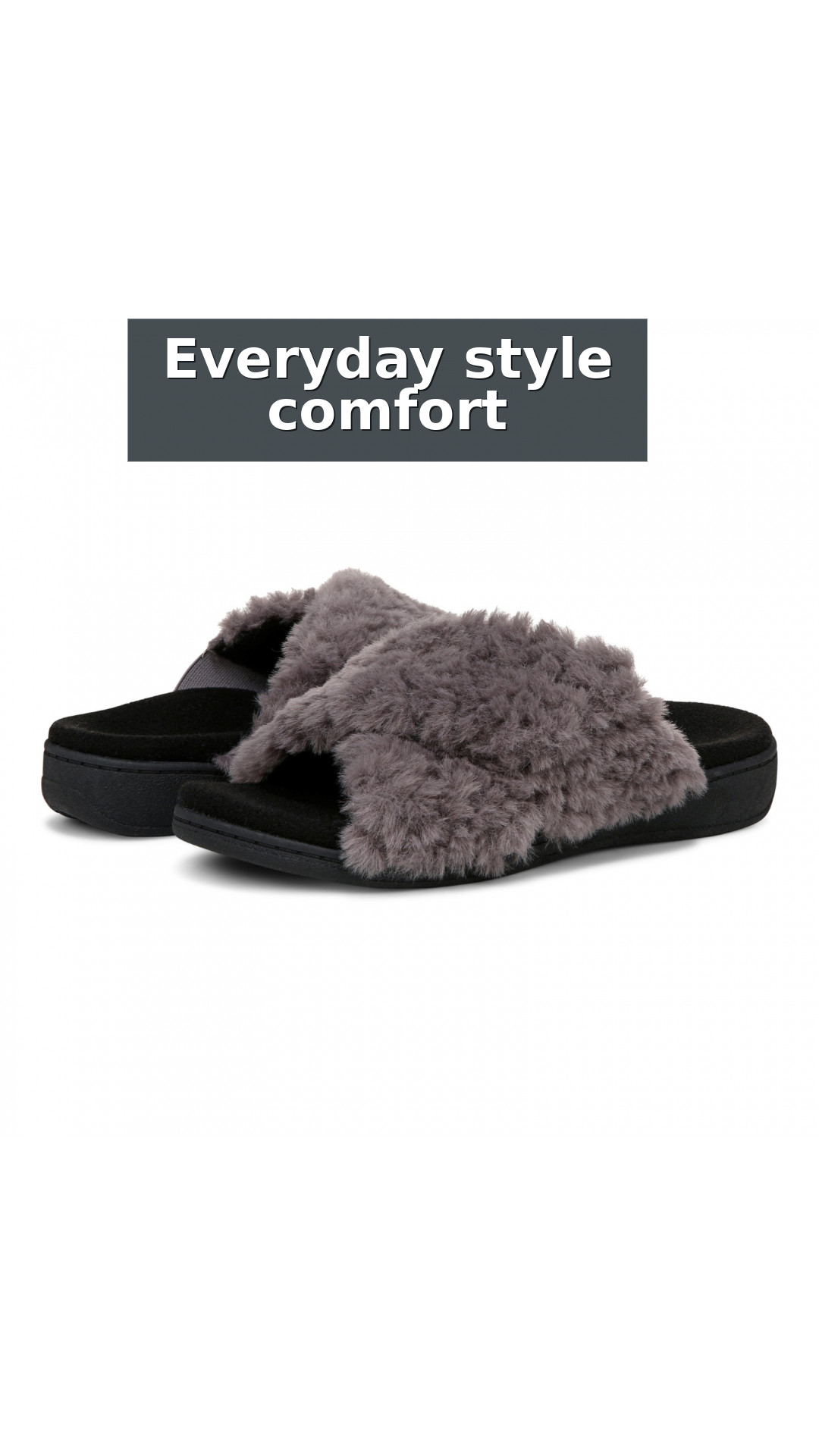 Vionic Relax II Women's Orthotic Slide Slippers style detail 9: Everyday style comfort