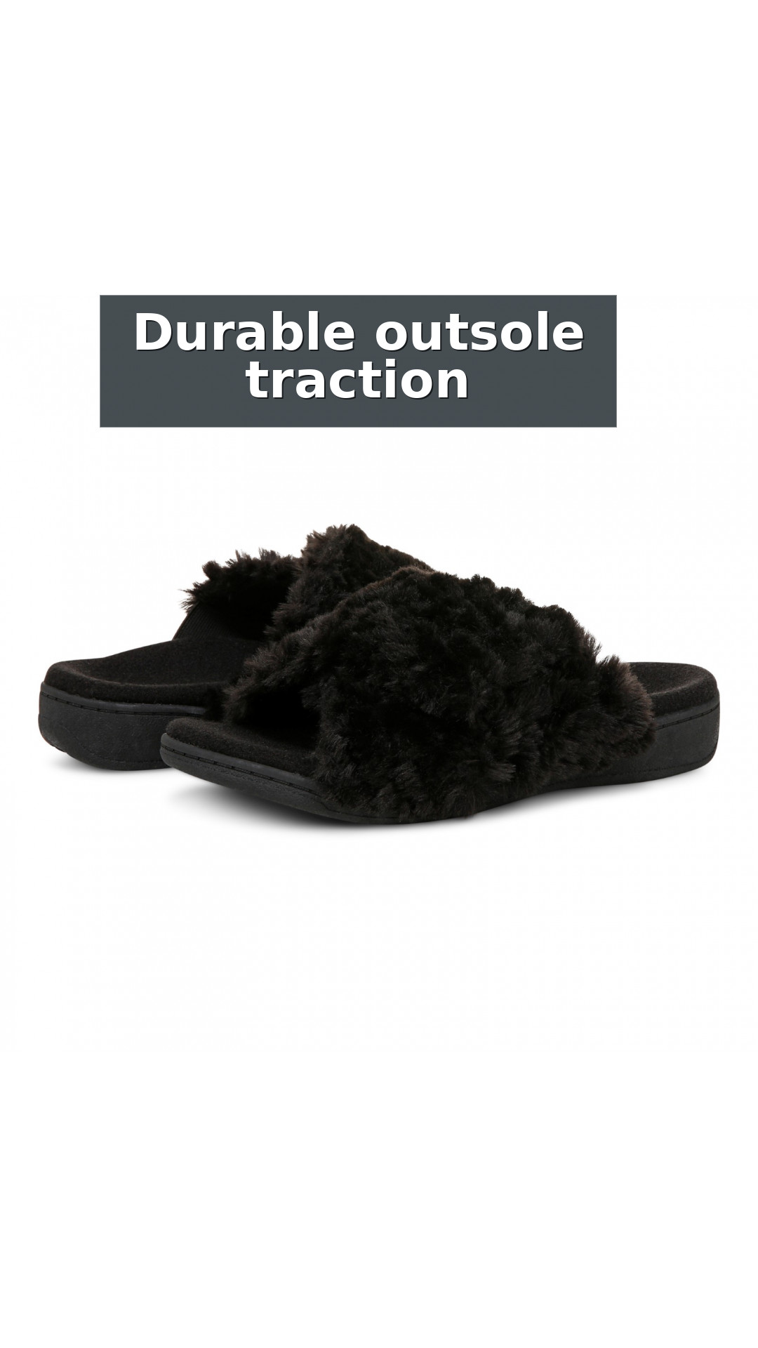 Vionic Relax II Women's Orthotic Slide Slippers style detail 10: Durable outsole traction