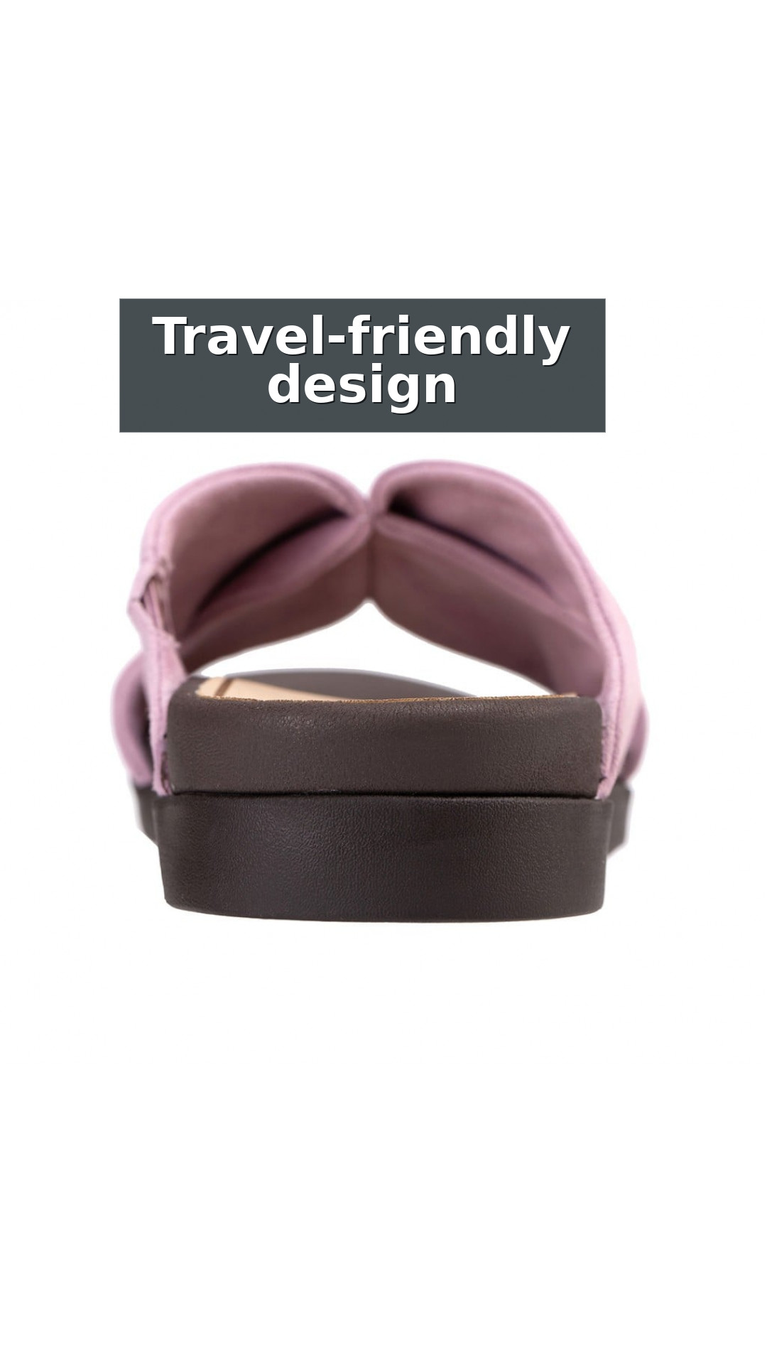 Revitalign Riviera Orthotic Comfort Women's Sandals style detail 9: Travel-friendly design