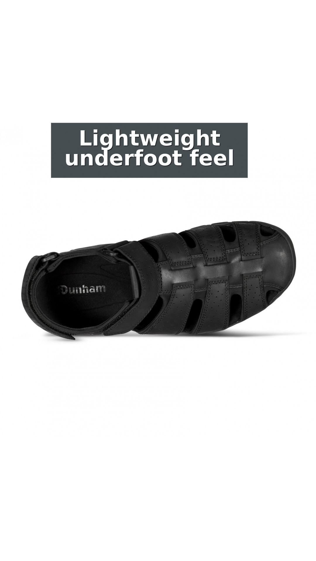 Rockport Norwood Cushioned Arch-Support Fisherman Men's Sandal style detail 5: Lightweight underfoot feel