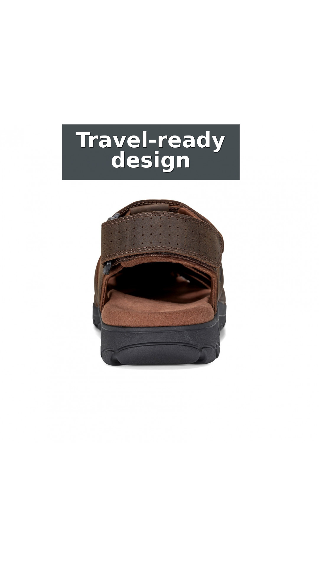 Rockport Norwood Cushioned Arch-Support Fisherman Men's Sandal style detail 7: Travel-ready design