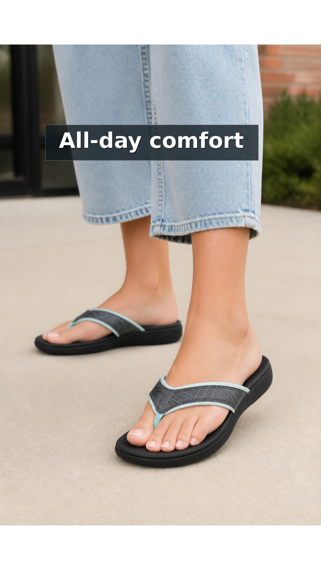 Explore Revitalign Yumi Summer Stripe Orthotic Women's Sandals style guide