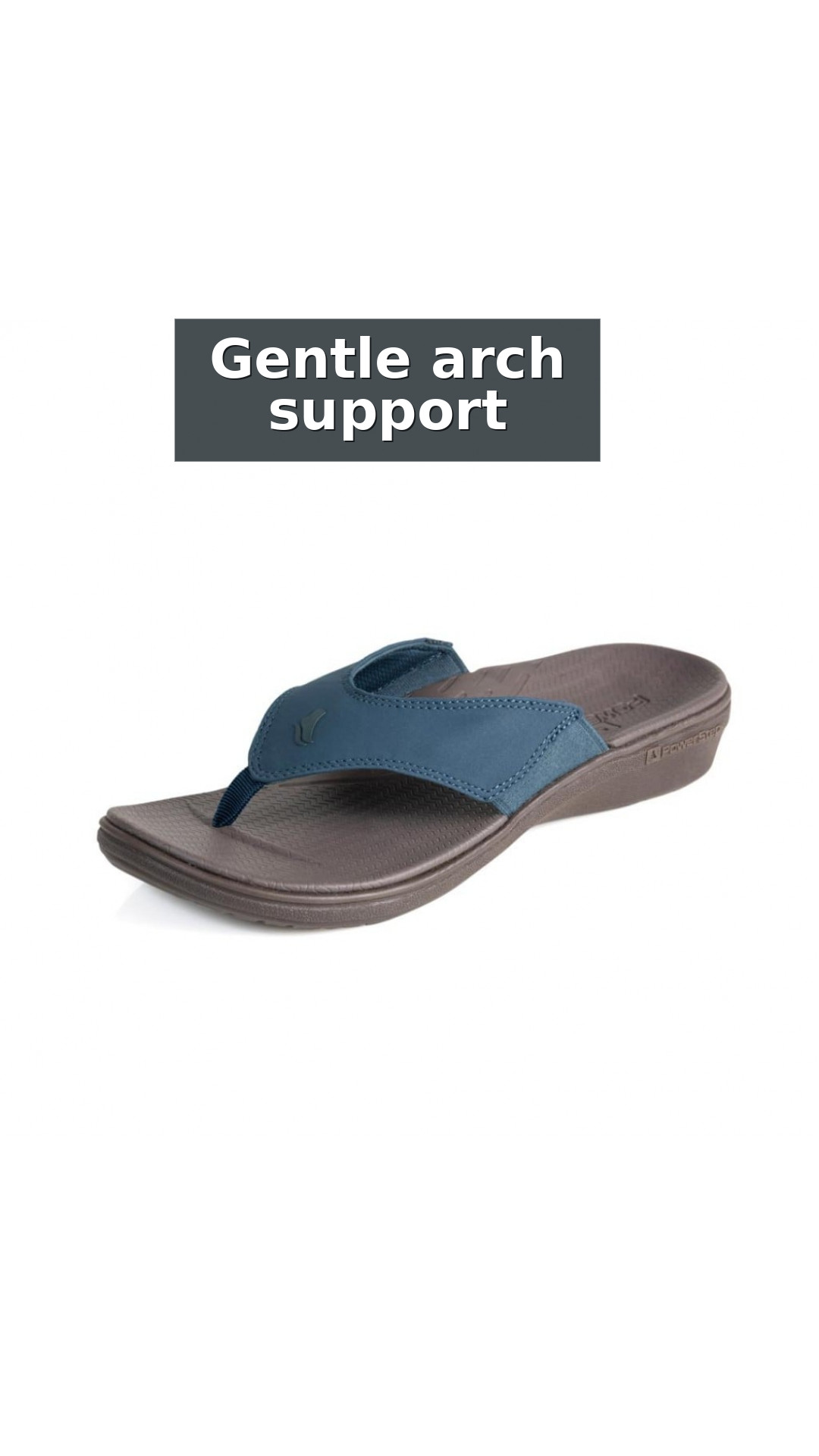 PowerStep ArchWear Women's Sandals style detail 3: Gentle arch support