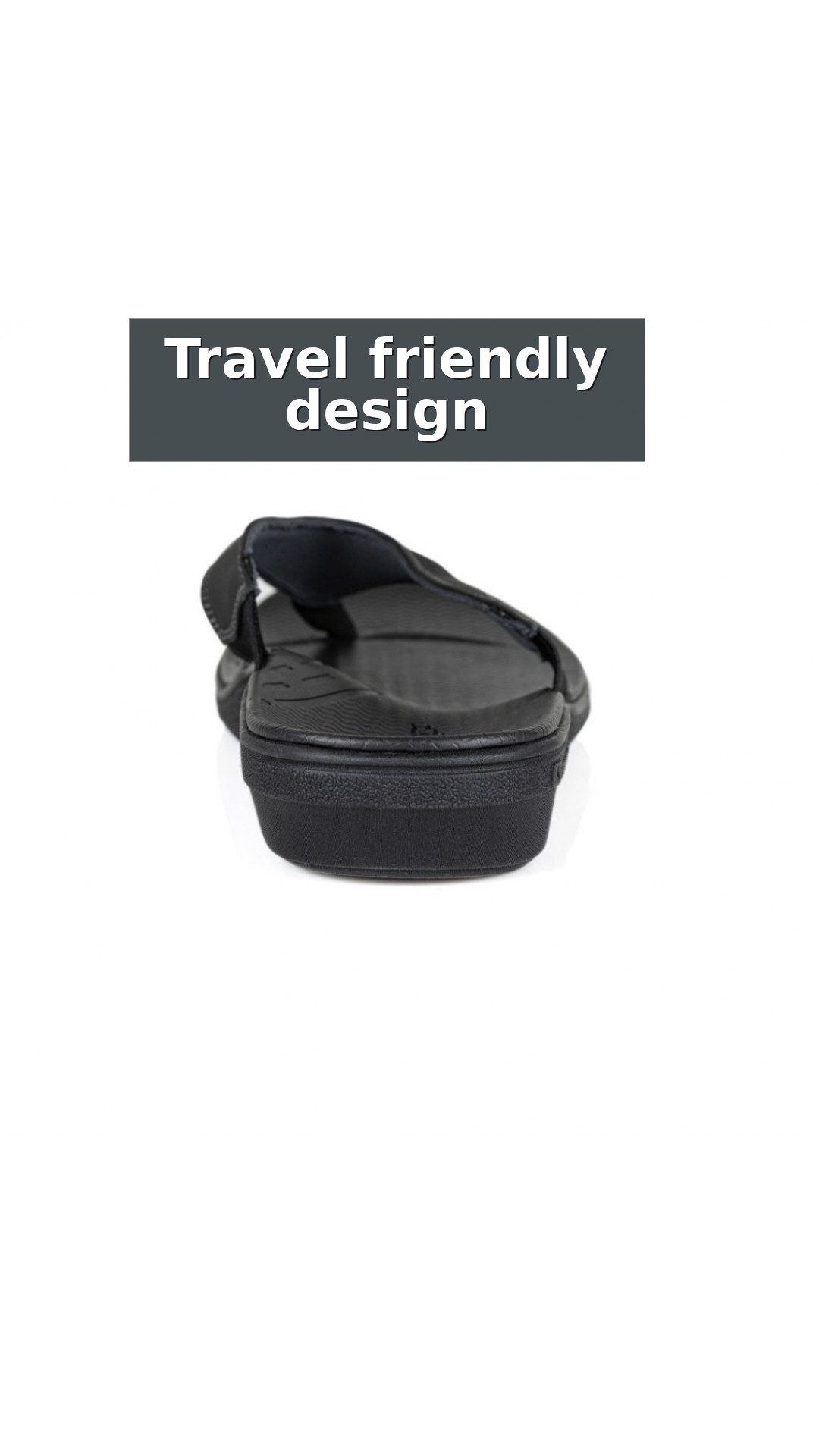 PowerStep ArchWear Women's Sandals style detail 10: Travel friendly design