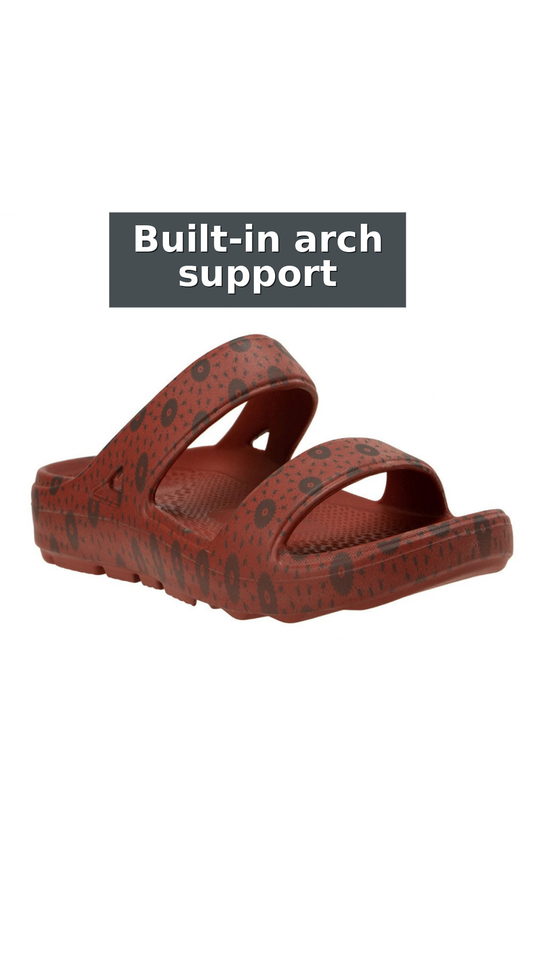 Revitalign Fusion Zest Reveal Supportive Recovery Women's Sandals style detail 5: Built-in arch support