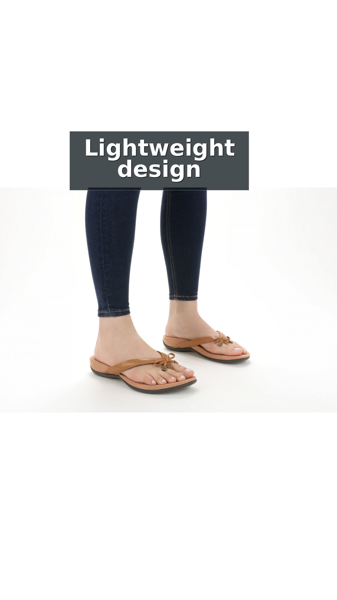 Vionic Bella - Women's Orthotic Thong Sandals style detail 4: Lightweight design