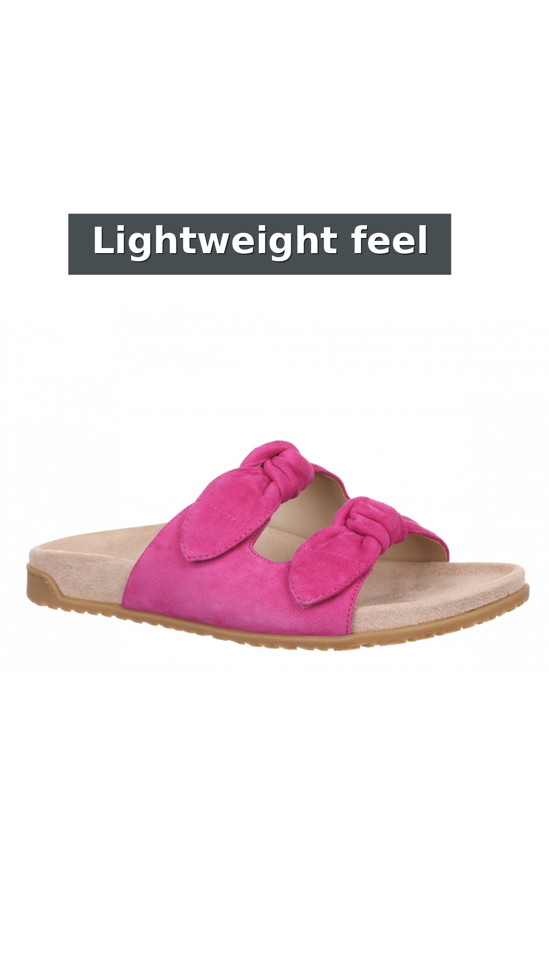 Vionic Elara Women's Orthotic Comfort Slide Sandals style detail 5: Lightweight feel