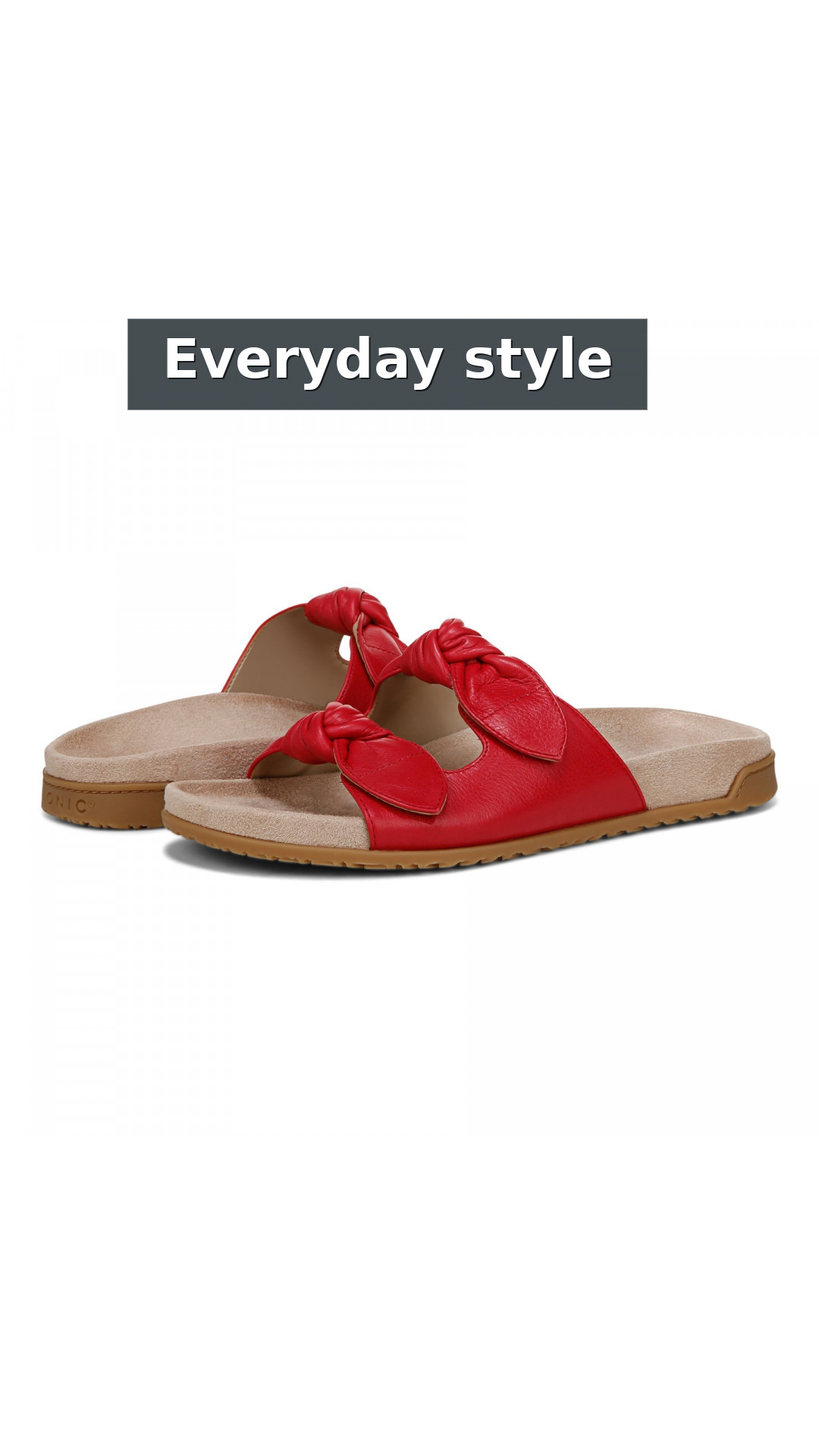 Vionic Elara Women's Orthotic Comfort Slide Sandals style detail 8: Everyday style