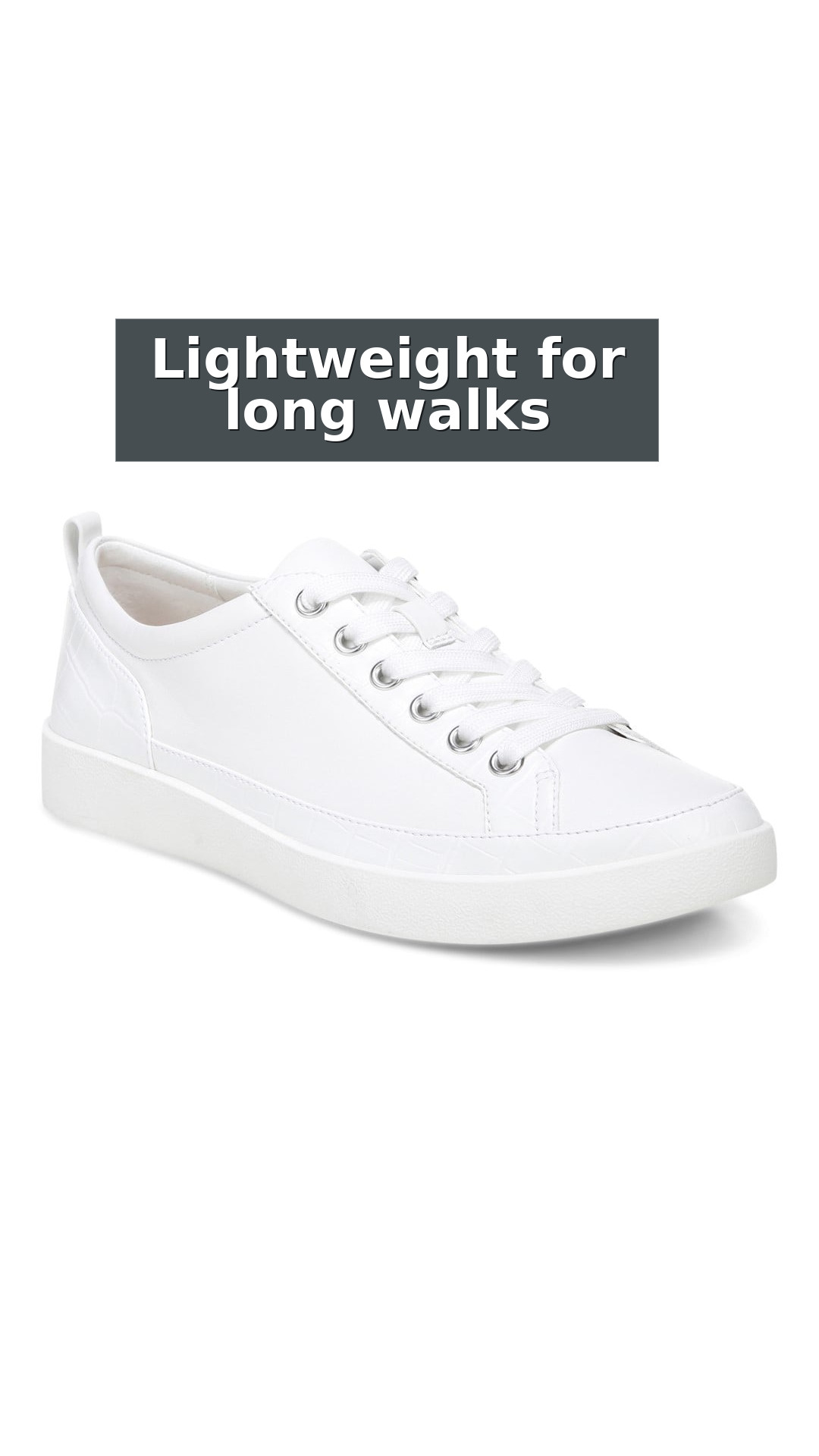 Vionic Winny Women's Casual Sneaker style detail 4: Lightweight for long walks