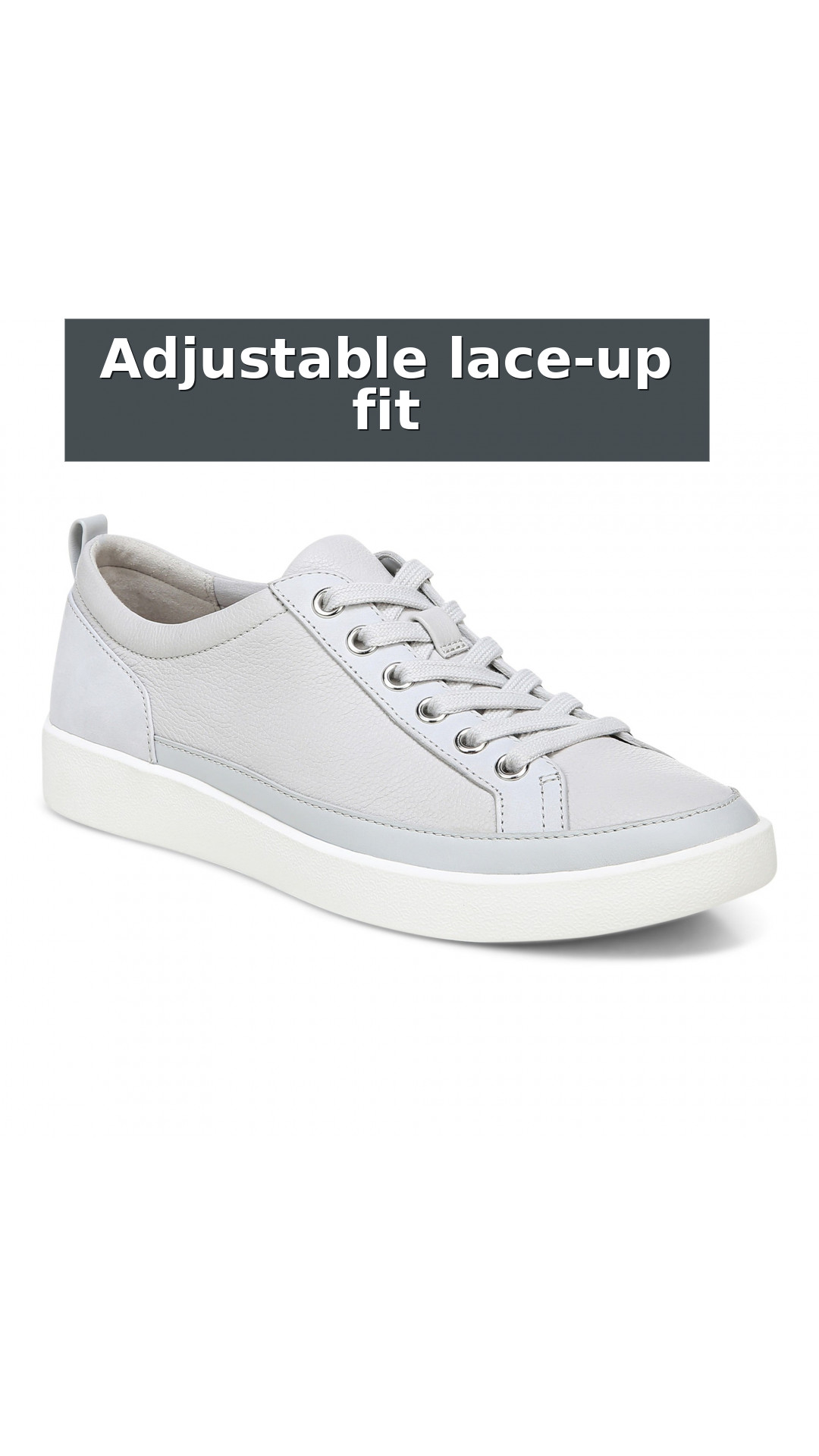 Vionic Winny Women's Casual Sneaker style detail 5: Adjustable lace-up fit