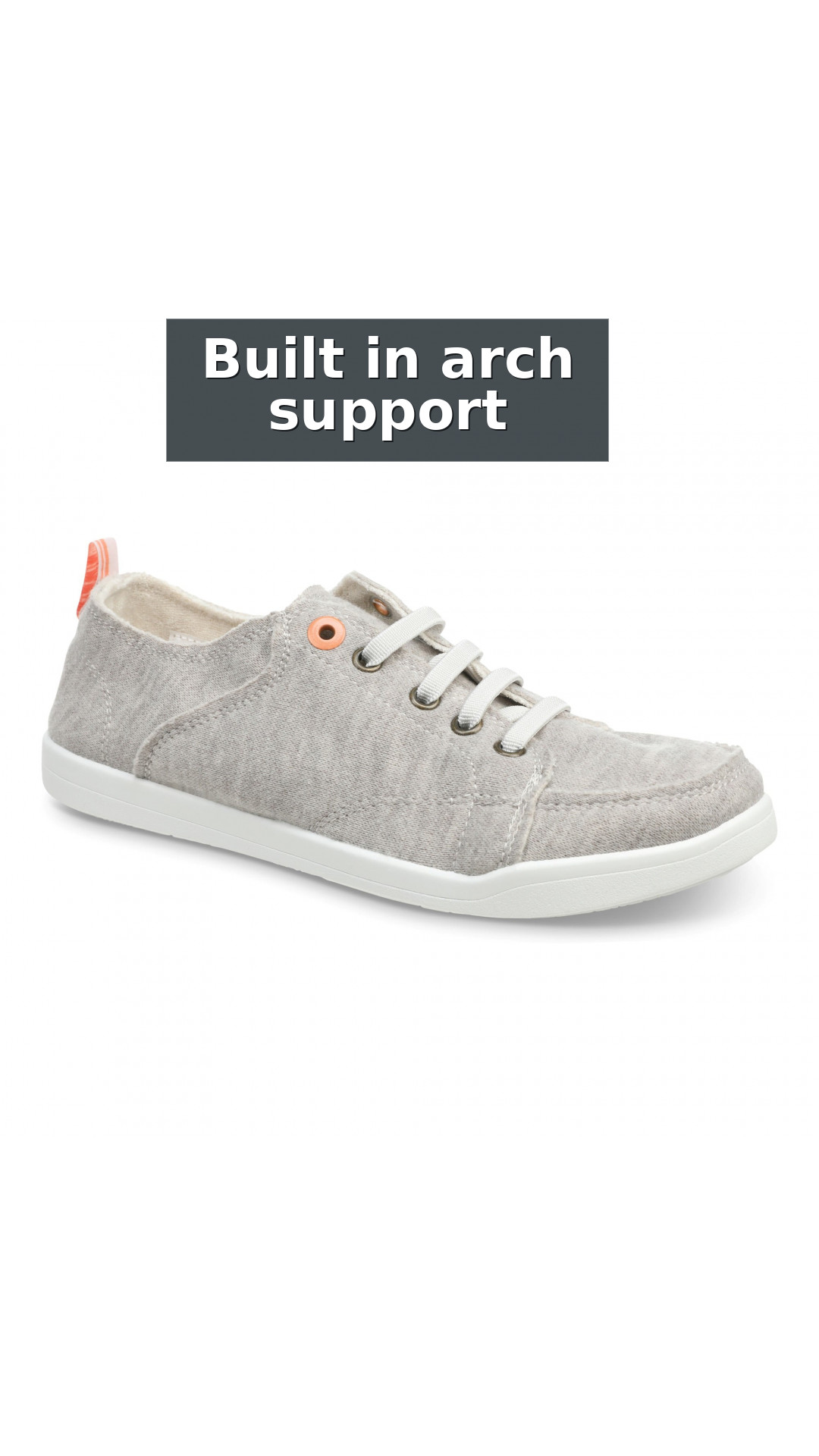 Vionic Pismo Women's Casual Supportive Sneaker style detail 2: Built in arch support