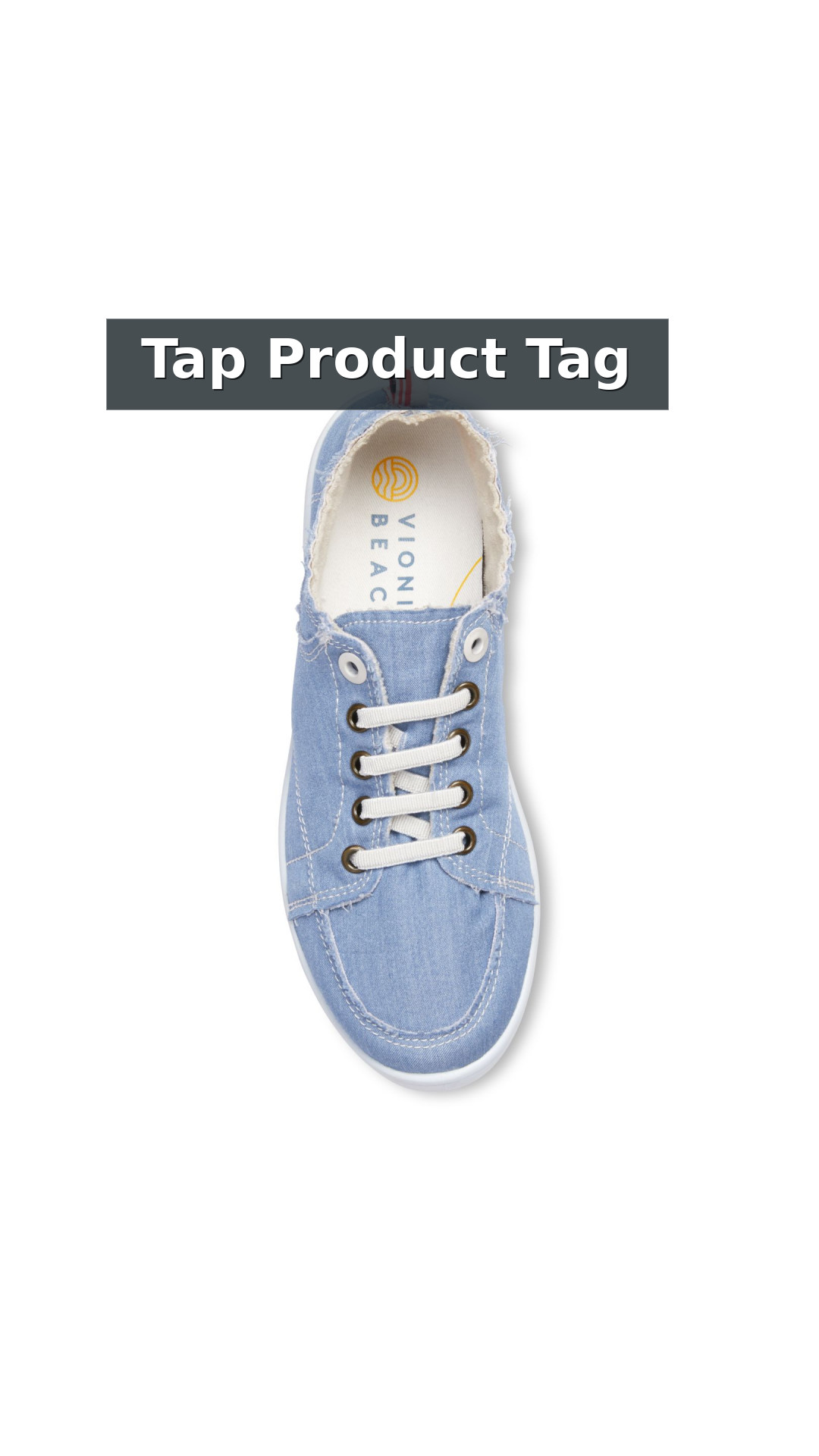 Vionic Pismo Women's Casual Supportive Sneaker style detail 12: Tap Product Tag