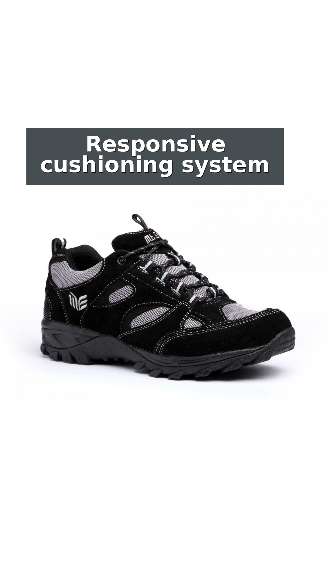 Mt. Emey 9708 - Men's Extrem-Light Athletic Walking Shoes by Apis style detail 2: Responsive cushioning system