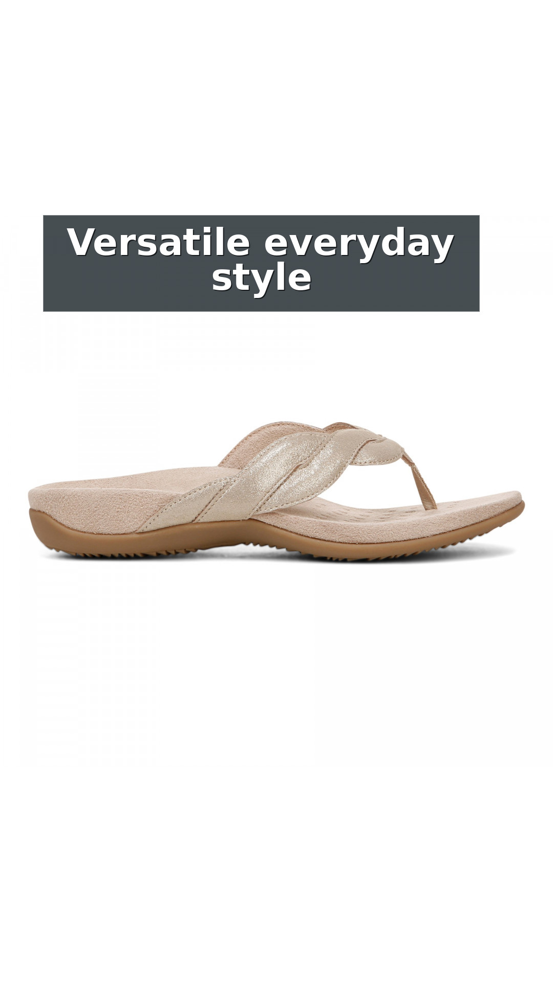 Vionic Bella Braid Women's Supportive Sandal style detail 10: Versatile everyday style