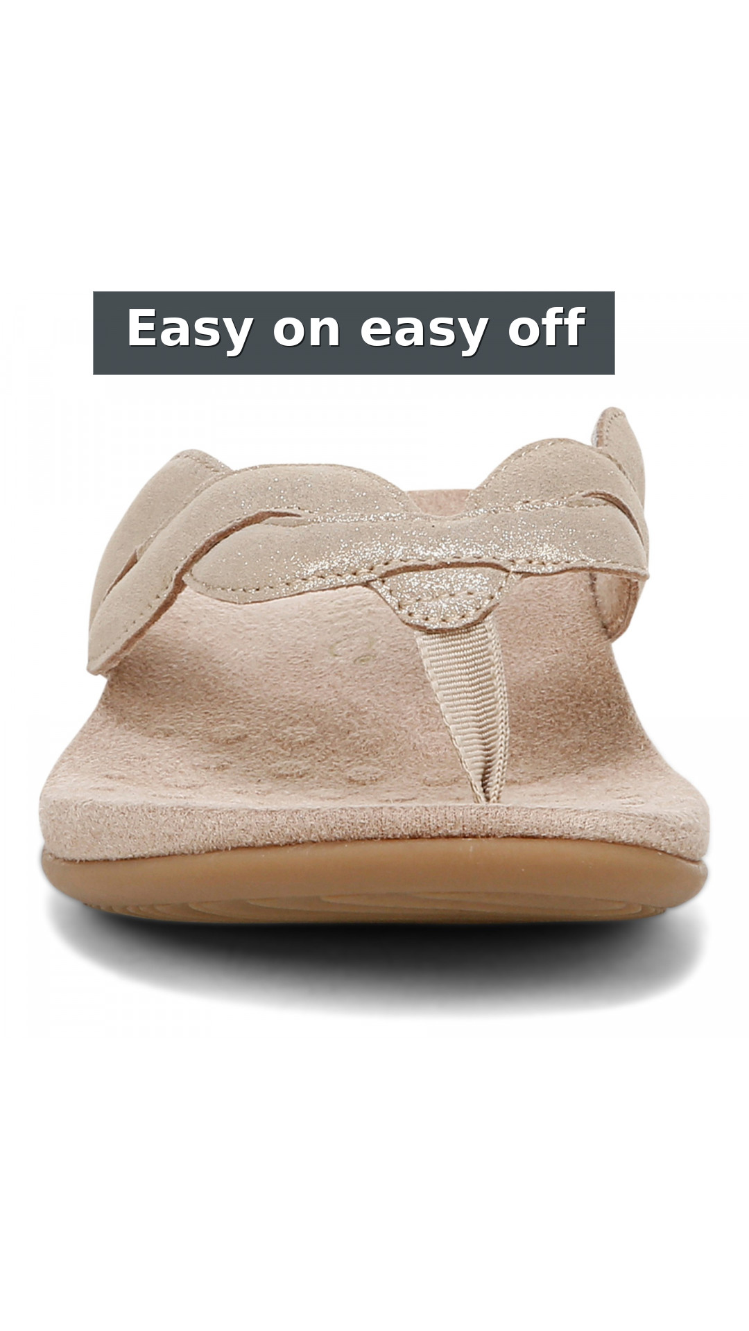 Vionic Bella Braid Women's Supportive Sandal style detail 11: Easy on easy off
