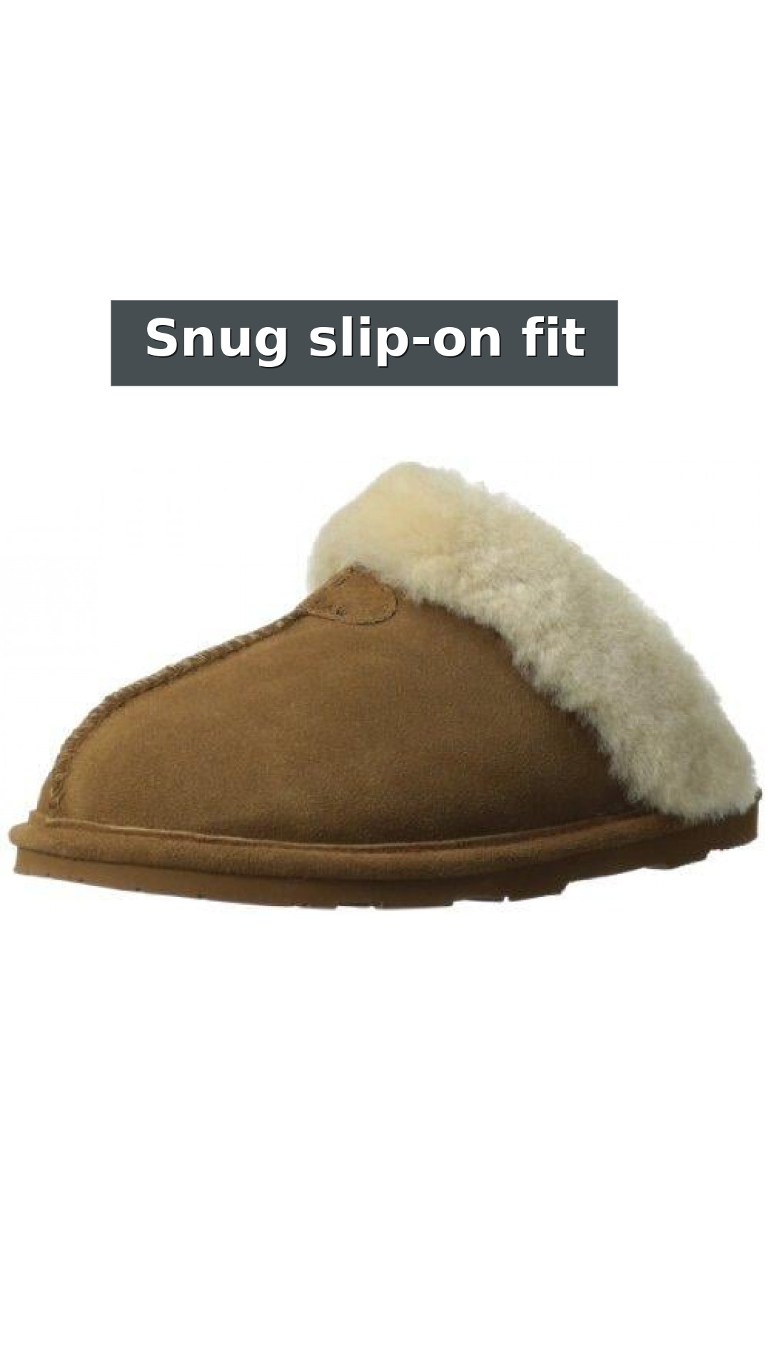Bearpaw Loki Ii Women's Indoor/outdoor Slippers style detail 7: Snug slip-on fit