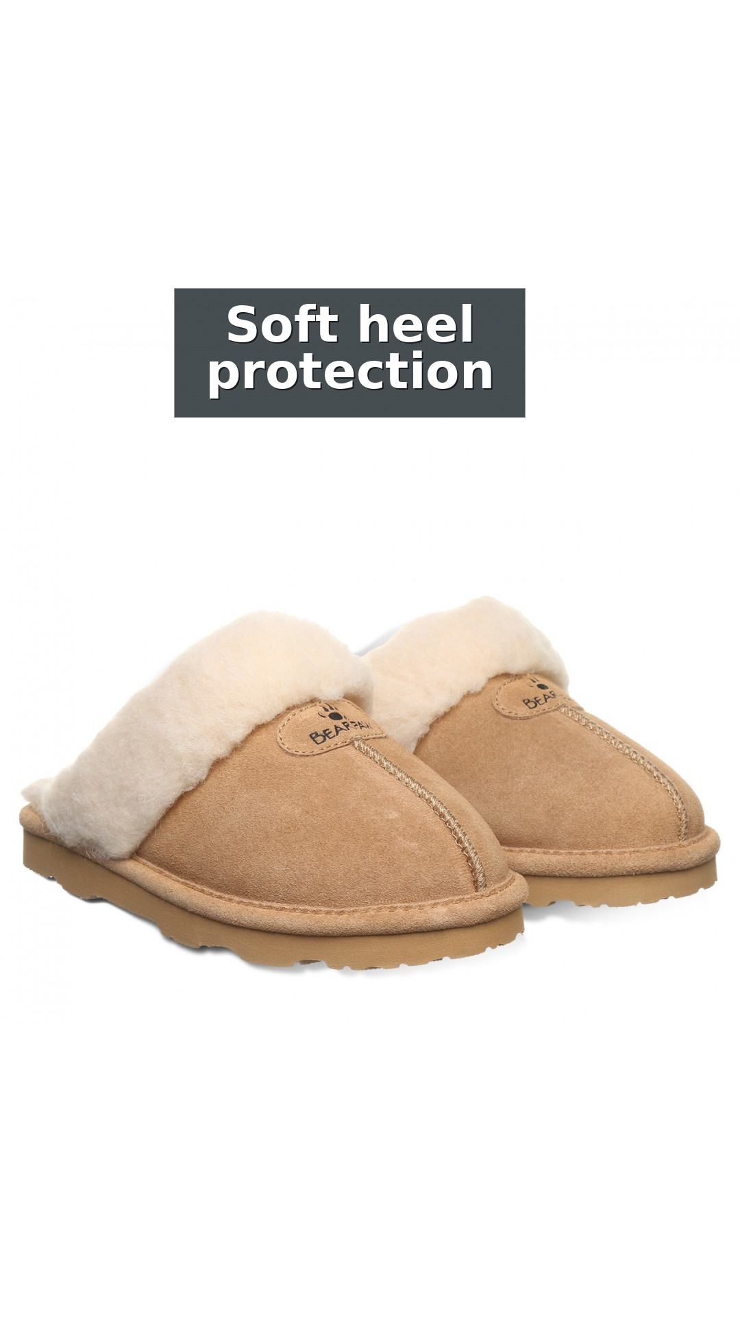 Bearpaw Loki Ii Women's Indoor/outdoor Slippers style detail 11: Soft heel protection