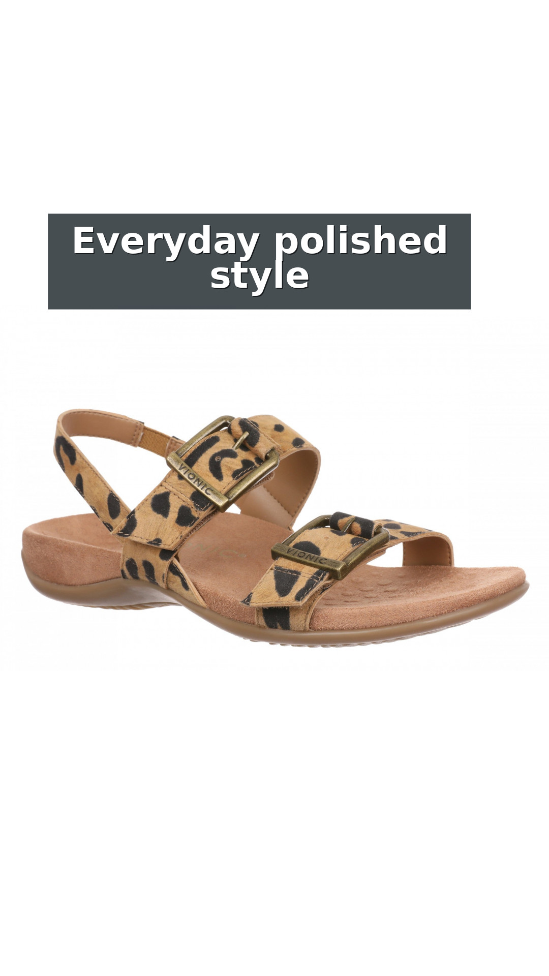 Vionic Reese Women's Slingback Sandal style detail 7: Everyday polished style