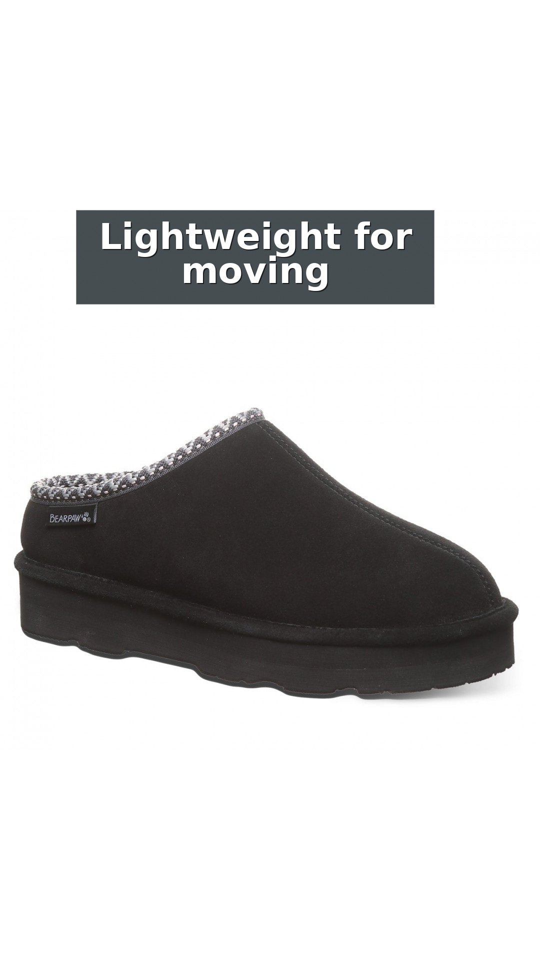 Bearpaw Martis Comfort Support Women's Slippers style detail 4: Lightweight for moving