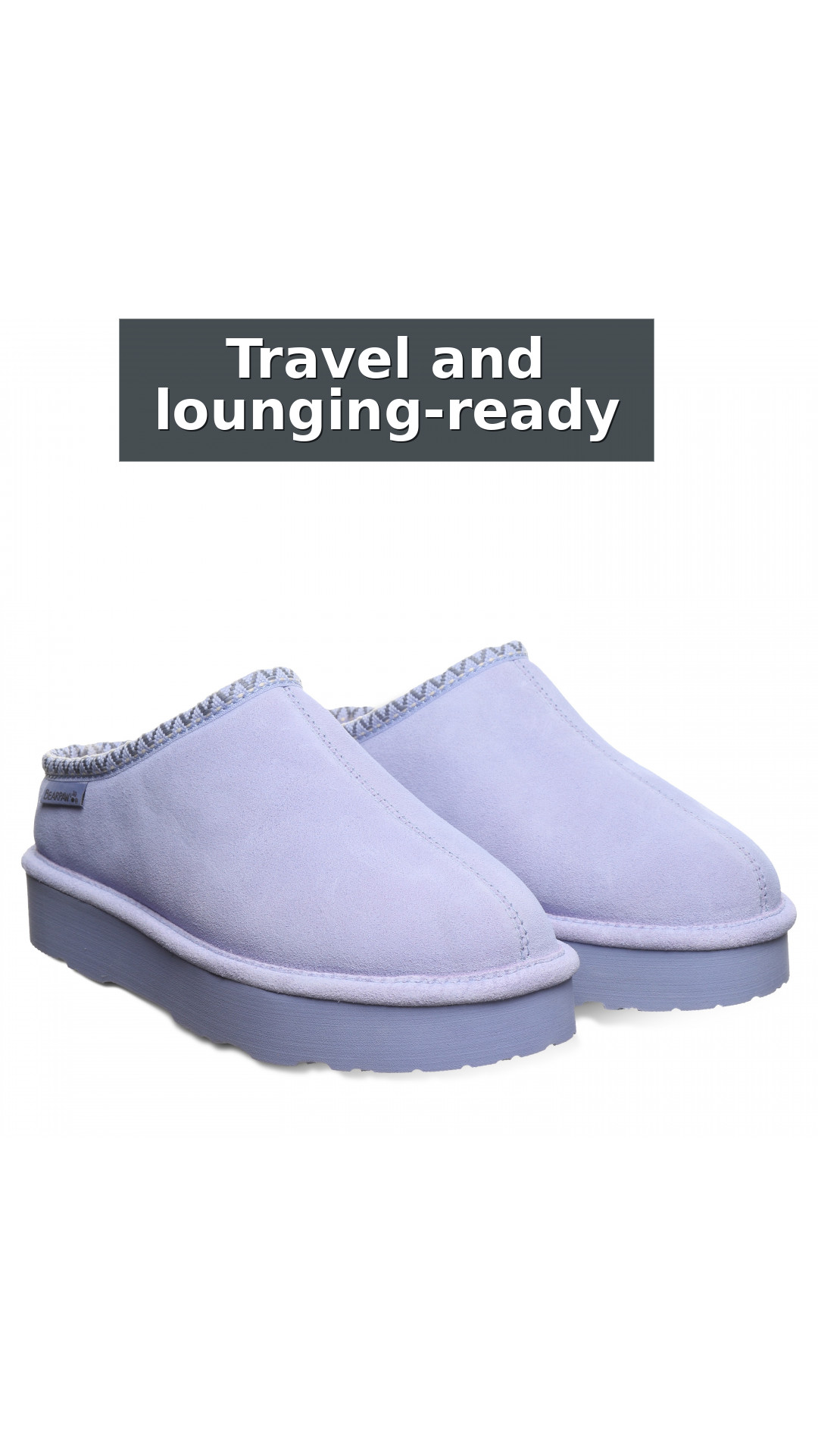 Bearpaw Martis Comfort Support Women's Slippers style detail 9: Travel and lounging-ready