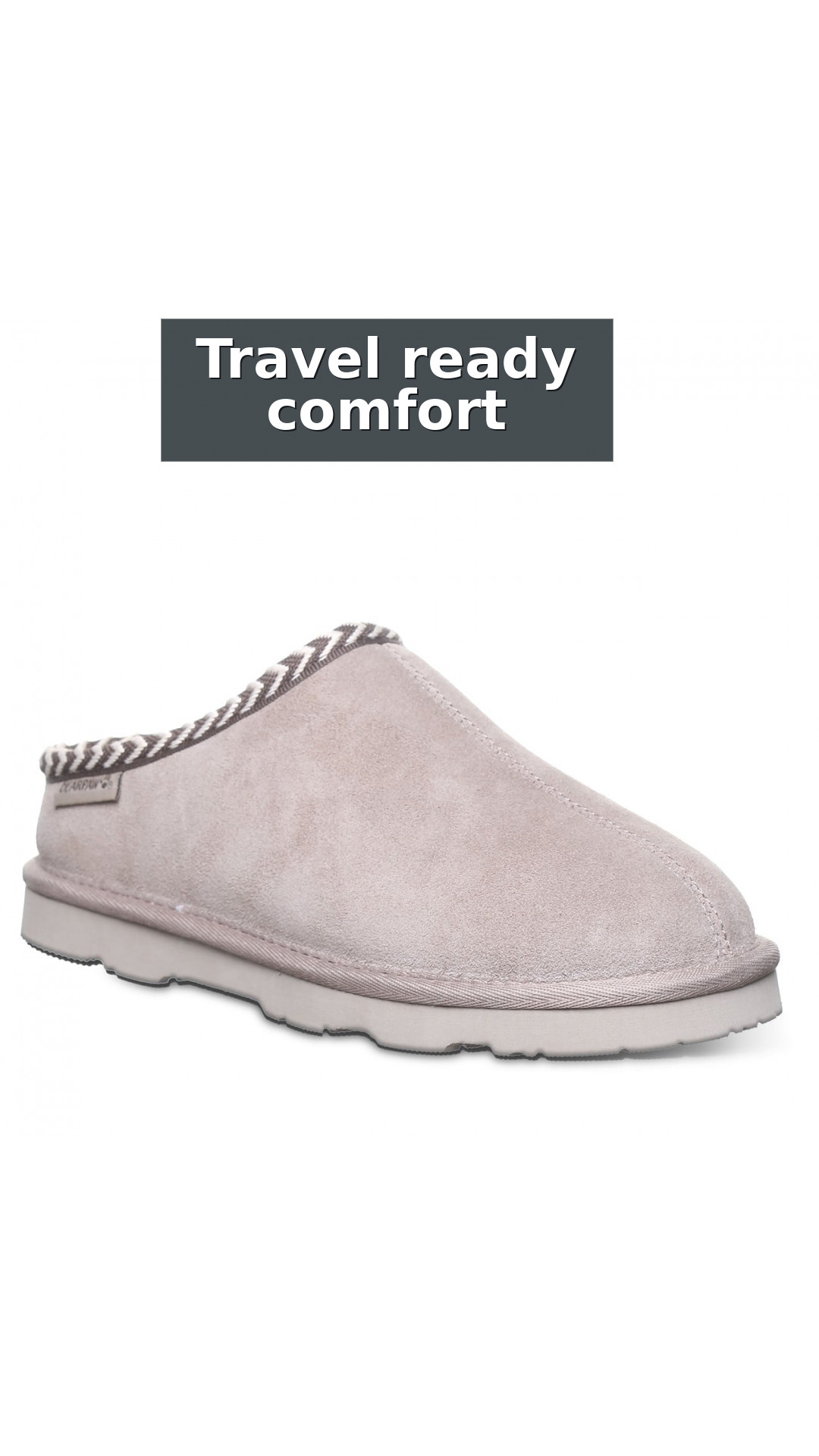Bearpaw Tabitha Comfort Women's Slippers style detail 8: Travel ready comfort