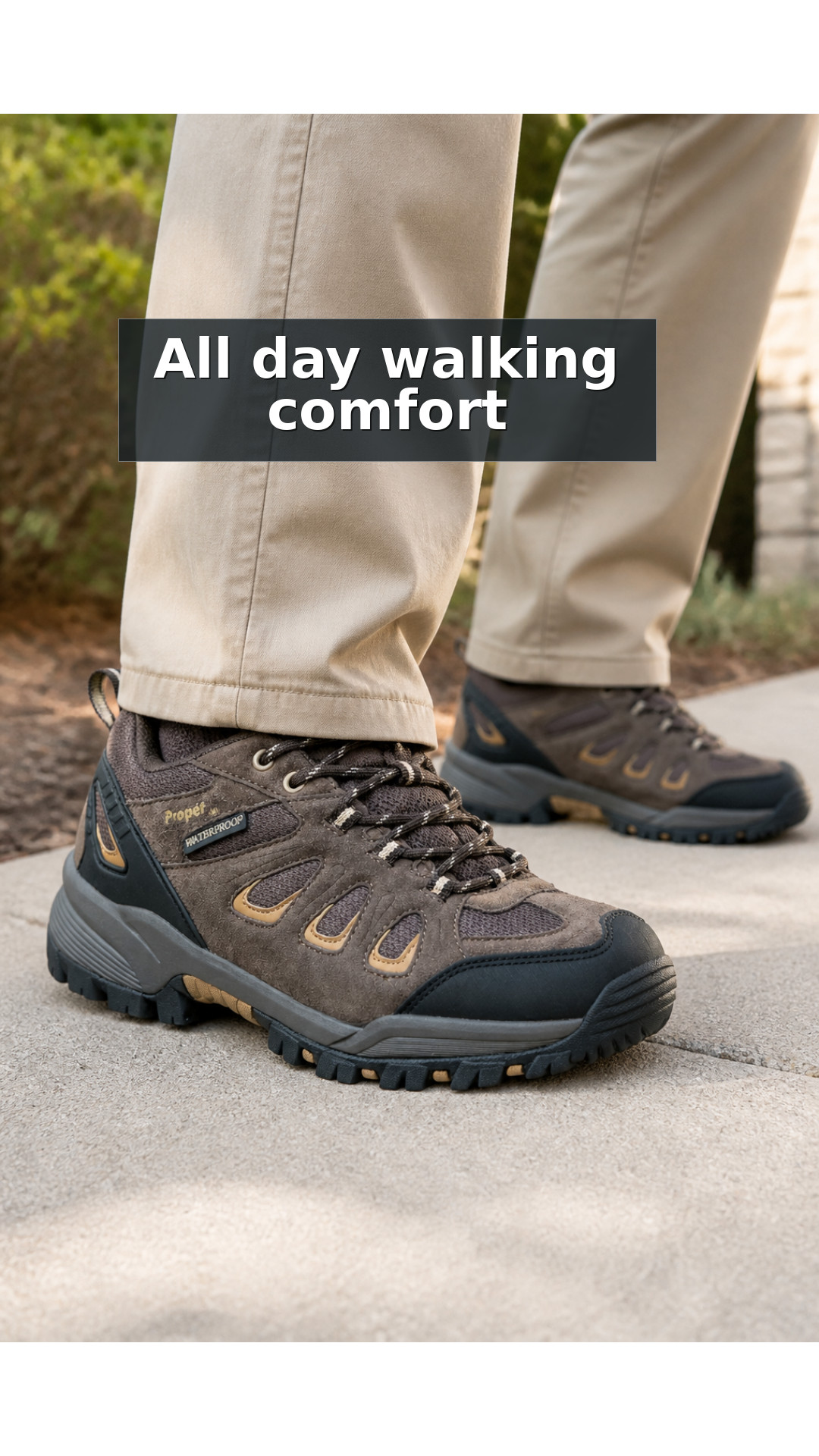 Propet Ridge Walker - Men's Orthopedic Waterproof Hiking Shoe