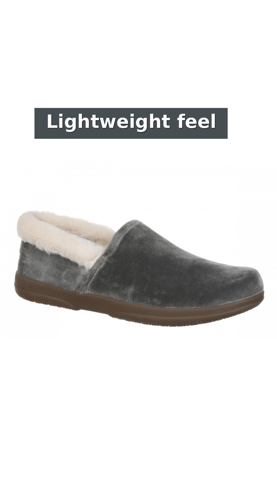 Vionic Clare Slipper - Women's Cozy Orthotic Arch Support Slippers style detail 4: Lightweight feel