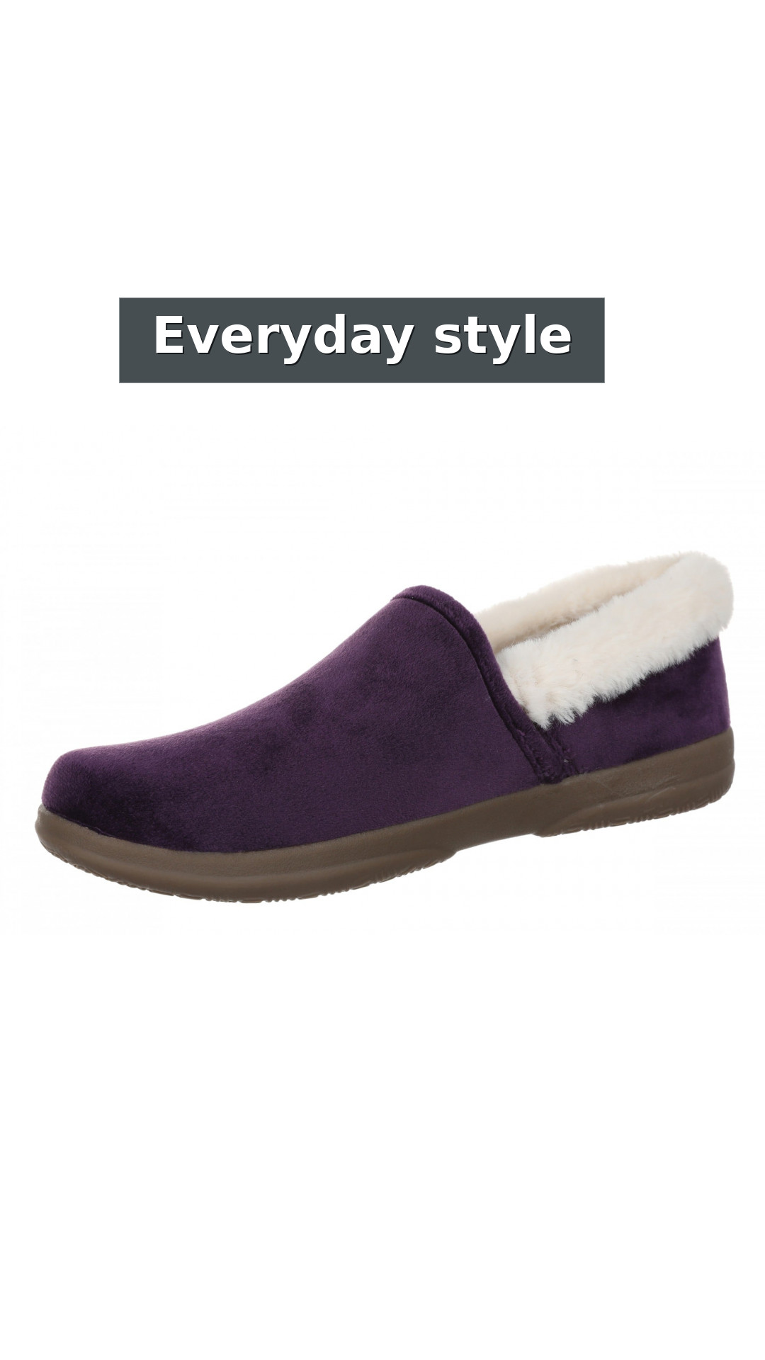 Vionic Clare Slipper - Women's Cozy Orthotic Arch Support Slippers style detail 9: Everyday style