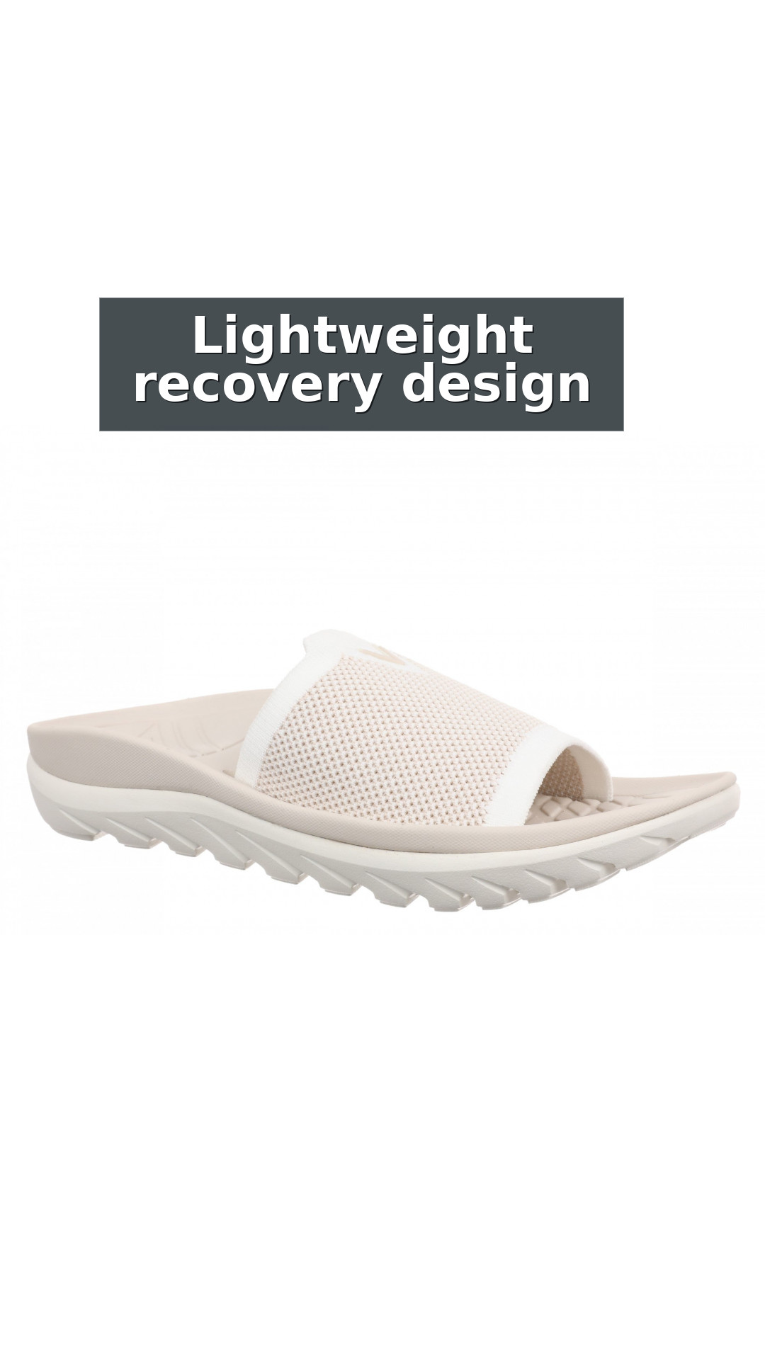 Vionic Haven RX Women's Recovery Slide Sandal - Orthotic Comfort & Arch Support Sandal style detail 5: Lightweight recovery design