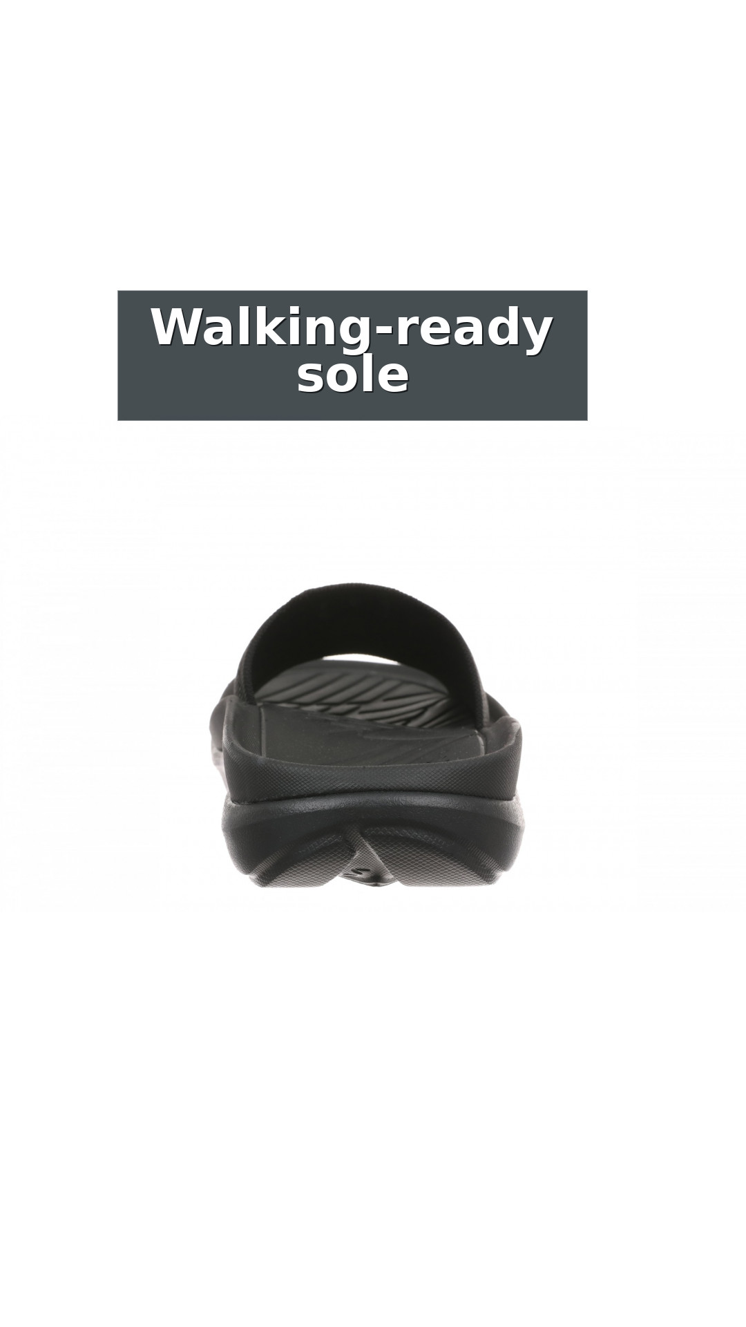 Vionic Haven RX Women's Recovery Slide Sandal - Orthotic Comfort & Arch Support Sandal style detail 6: Walking-ready sole