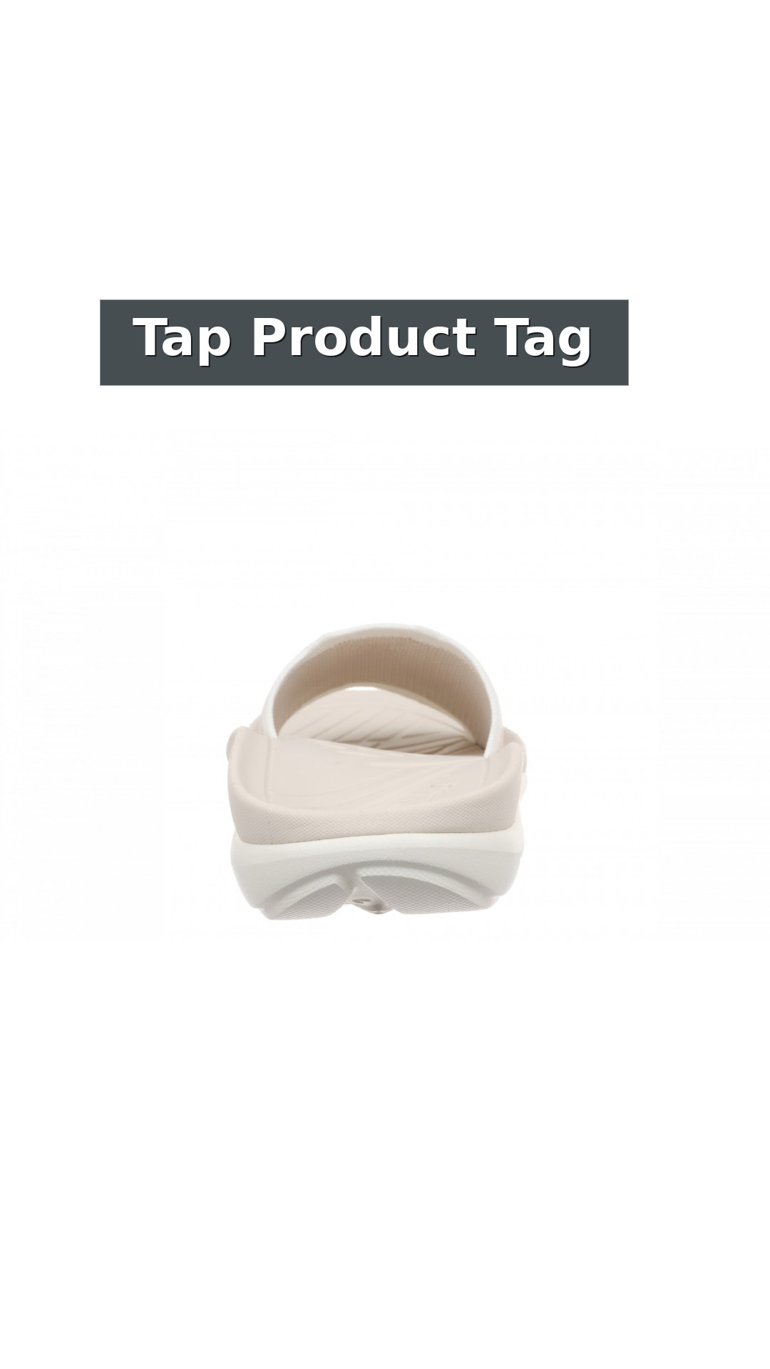 Vionic Haven RX Women's Recovery Slide Sandal - Orthotic Comfort & Arch Support Sandal style detail 12: Tap Product Tag