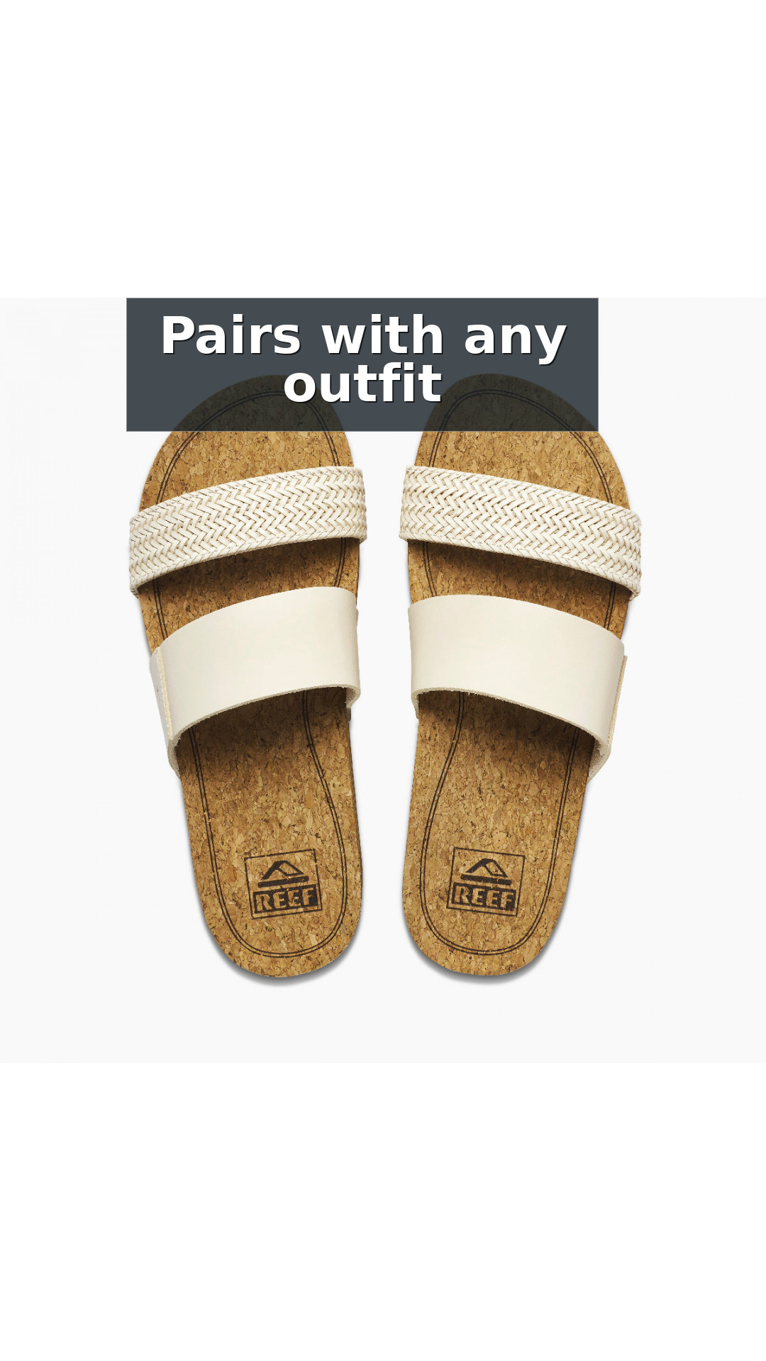 Reef Cushion Vista Hi Women's Comfort Platform Sandals style detail 11: Pairs with any outfit
