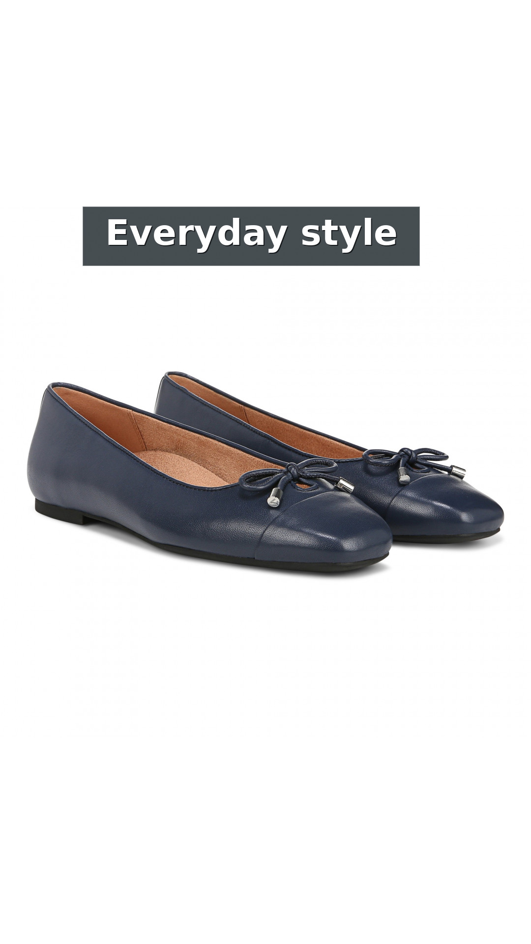 Vionic Klara Women's Ballet Comfort Flat style detail 10: Everyday style