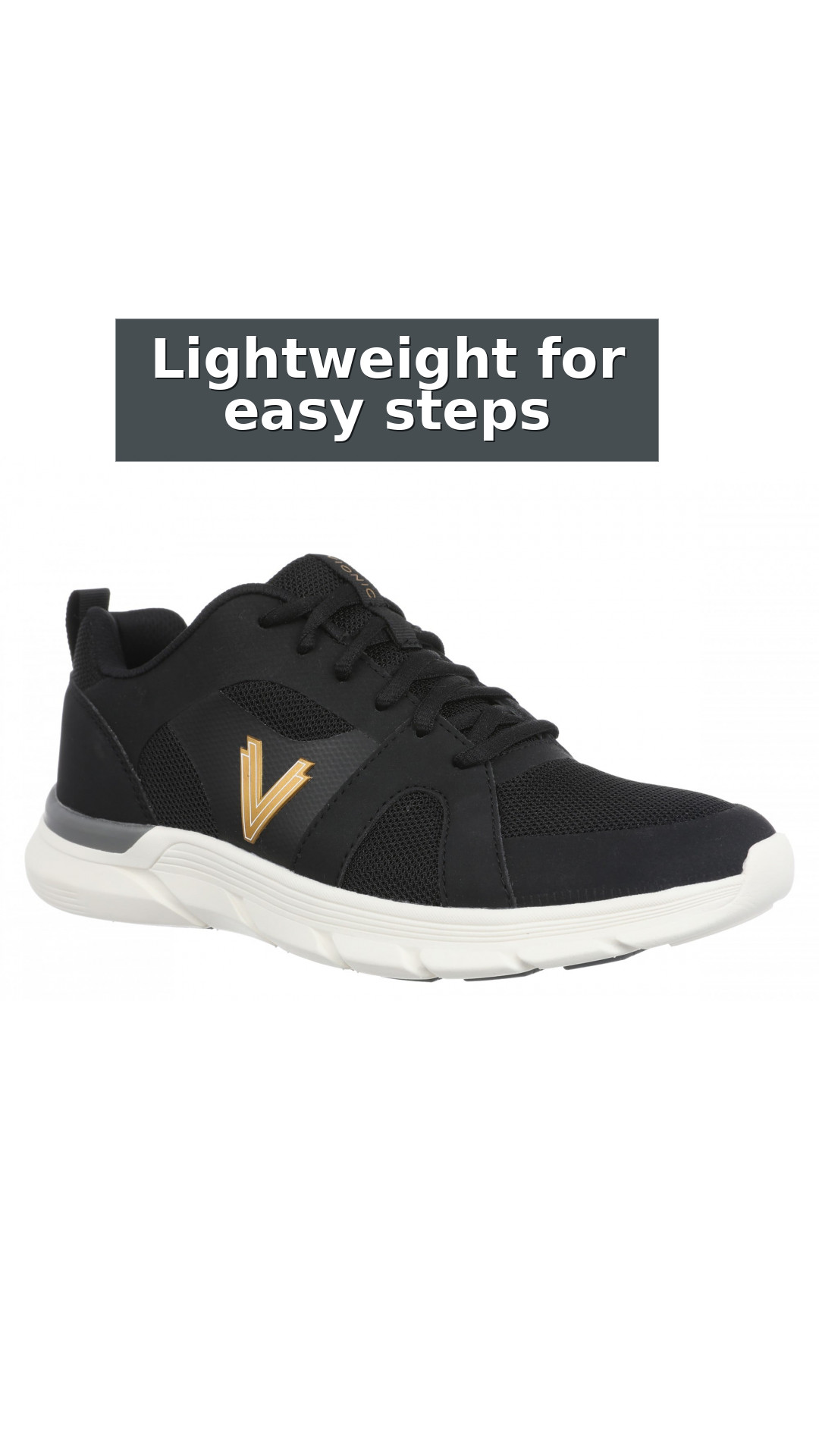 Vionic Walk Paloma Women's Athletic Walking Shoe - Ultimate Comfort & Orthotic Arch Support style detail 4: Lightweight for easy steps