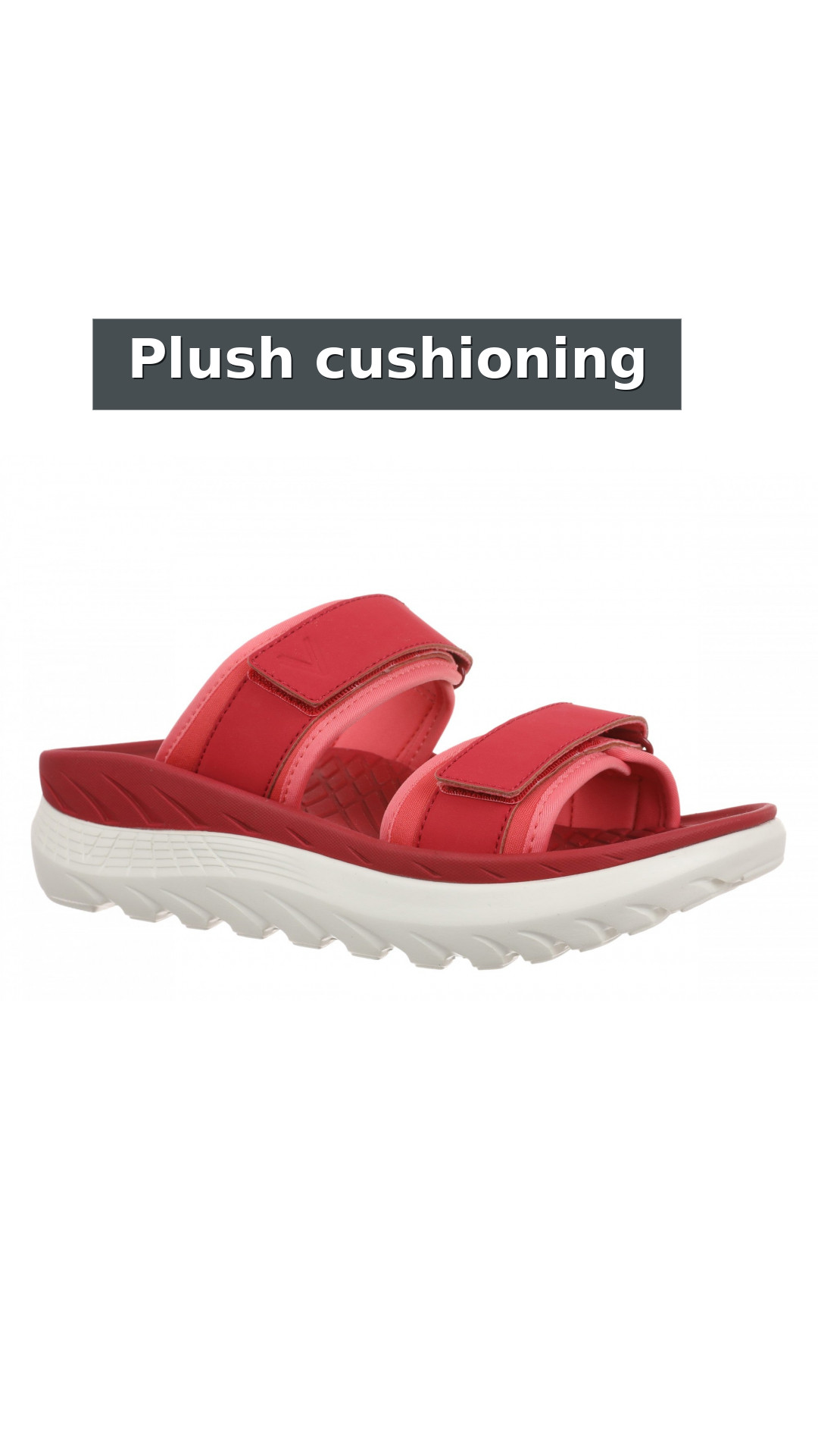 Vionic Renewal - Adjustable Recovery Slide - Women's and Men's Unisex Orthotic Arch Support Comfort Recovery Sandals style detail 4: Plush cushioning