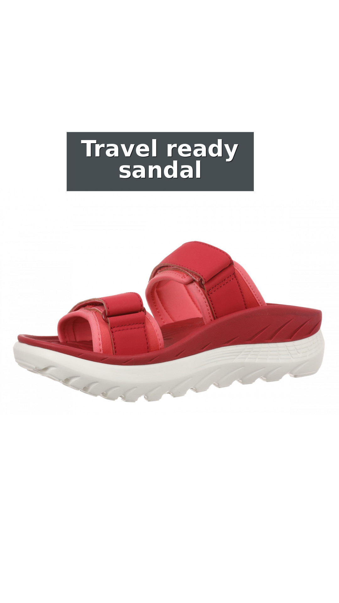 Vionic Renewal - Adjustable Recovery Slide - Women's and Men's Unisex Orthotic Arch Support Comfort Recovery Sandals style detail 8: Travel ready sandal