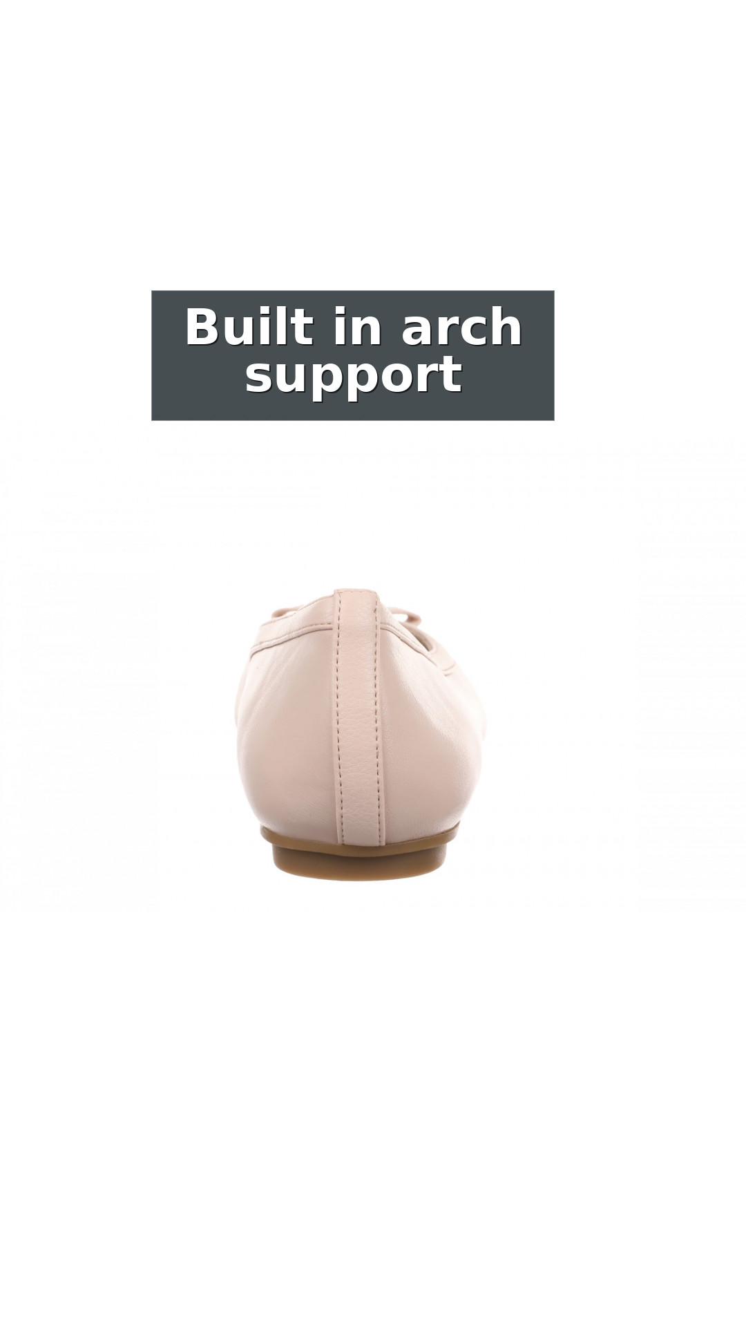 Vionic Sidney Orthotic Ballet Flat - Women's Ballet Flat style detail 2: Built in arch support