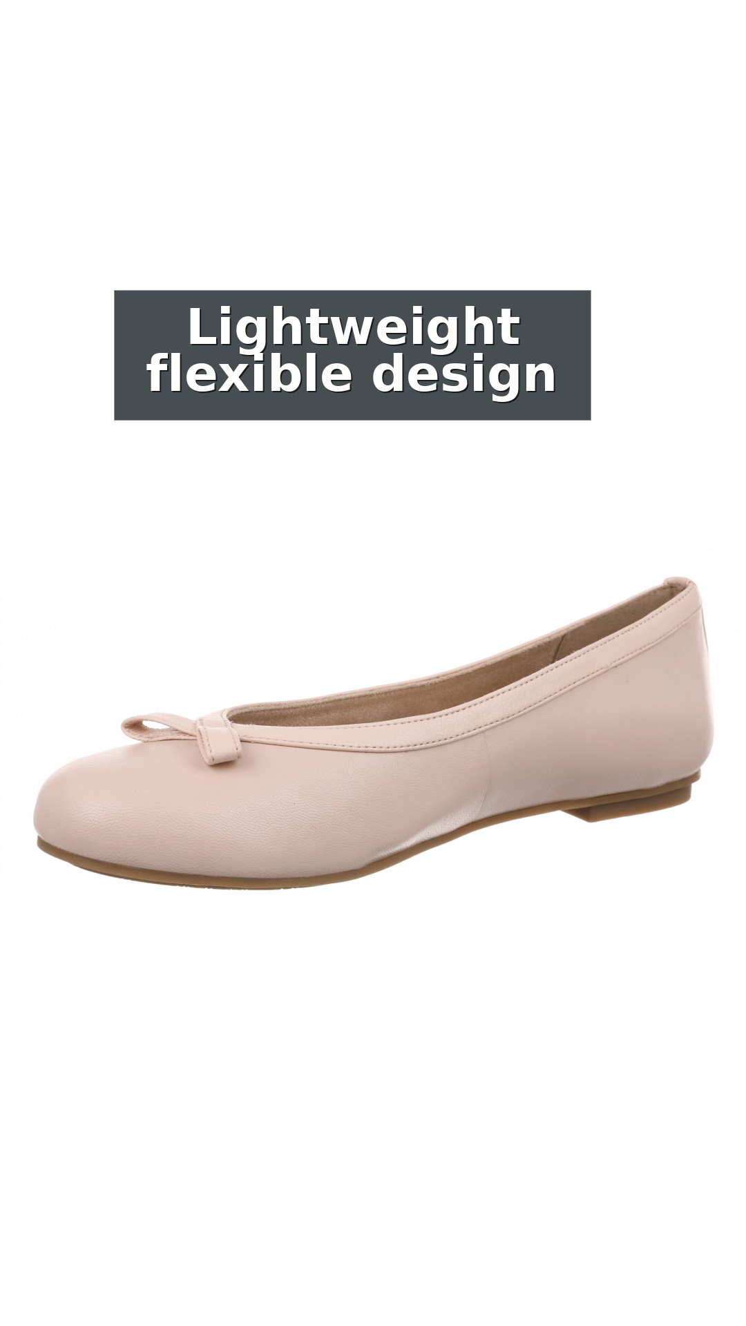 Vionic Sidney Orthotic Ballet Flat - Women's Ballet Flat style detail 4: Lightweight flexible design