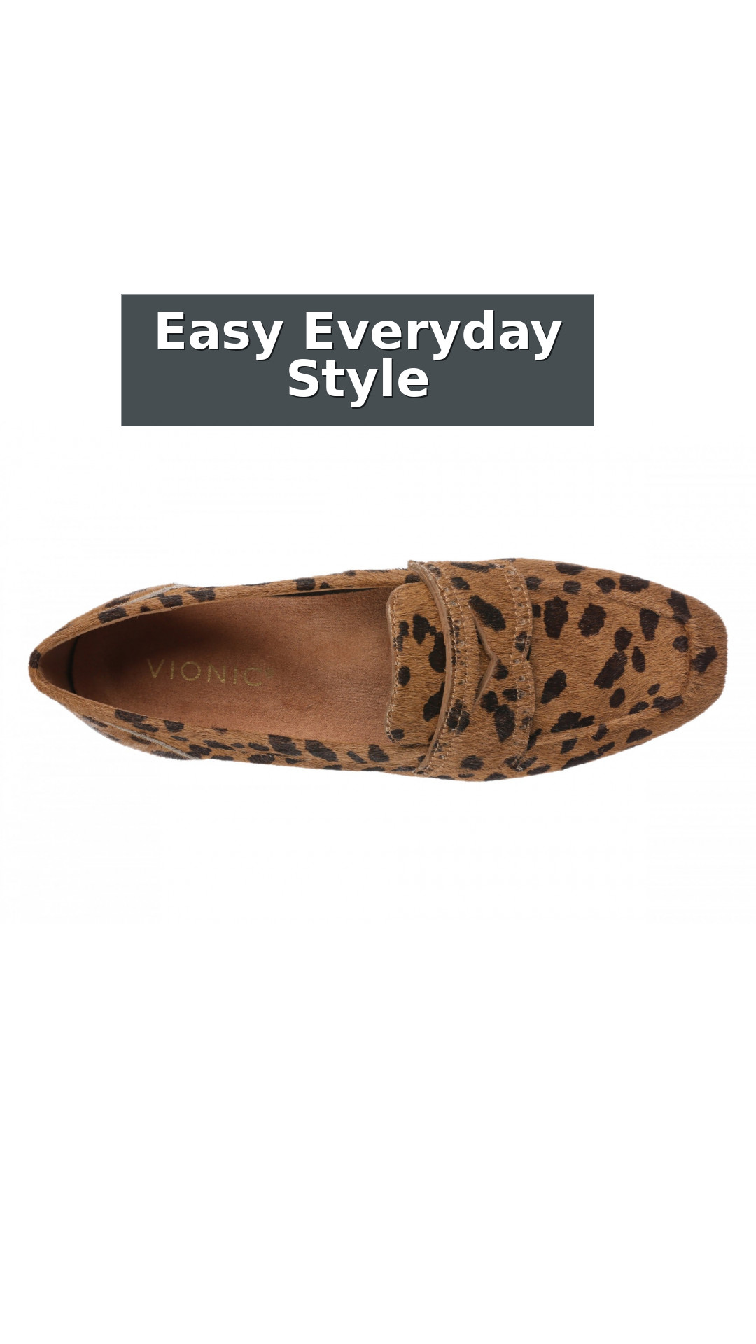 Vionic Sadie Orthotic Slip-On - Women's Loafer style detail 3: Easy Everyday Style