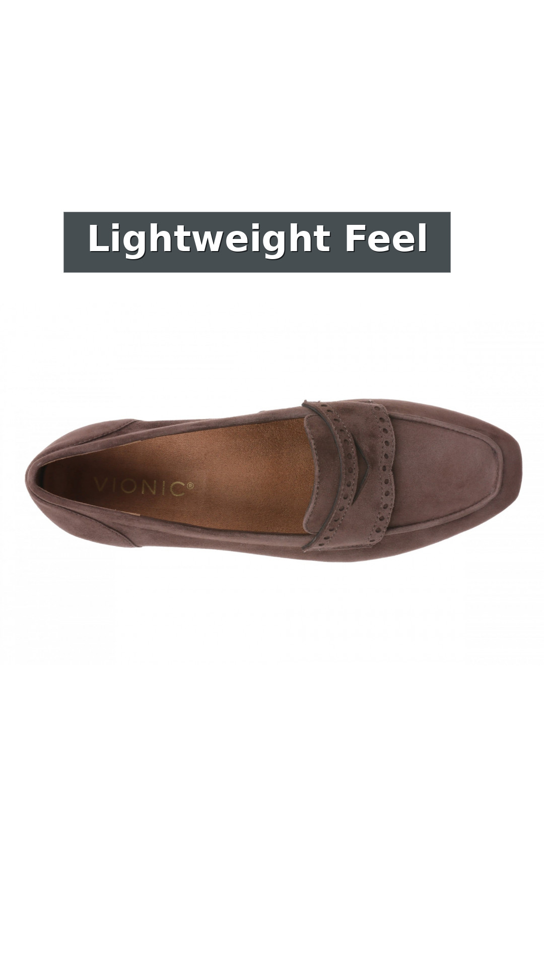 Vionic Sadie Orthotic Slip-On - Women's Loafer style detail 6: Lightweight Feel