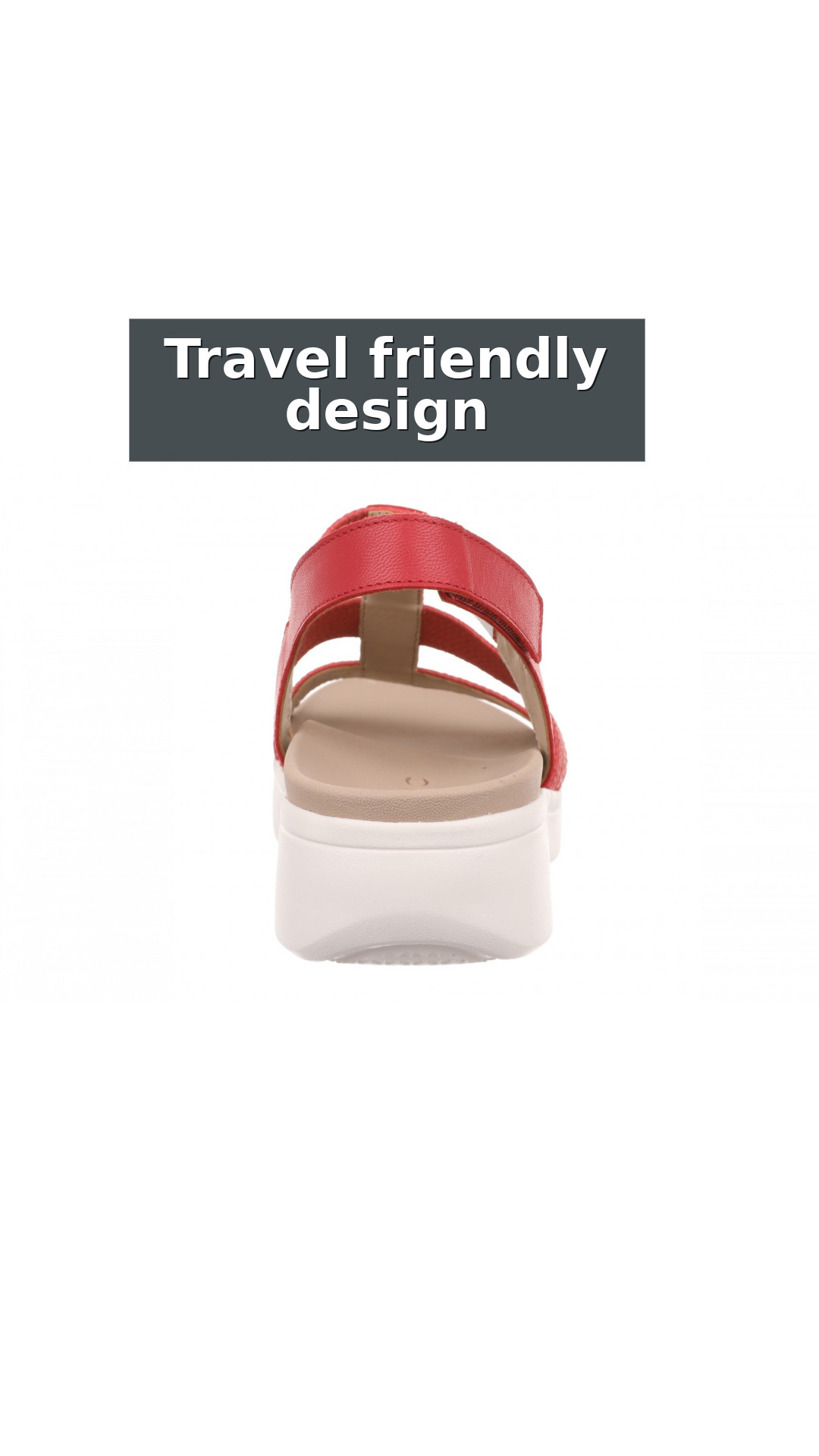 Vionic Sabrina Orthotic Comfort Women's Wedge Sandals style detail 8: Travel friendly design