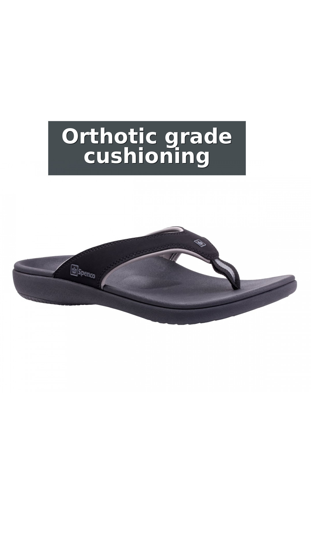 Spenco Yumi Orthotic-Grade Comfort Men's Sandals style detail 2: Orthotic grade cushioning