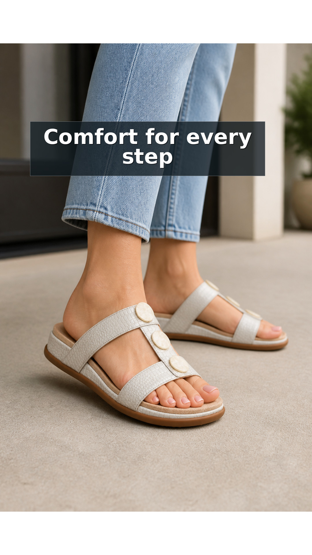 Explore Vionic Serra Women's T-Strap Slip-on Supportive Sandal style guide