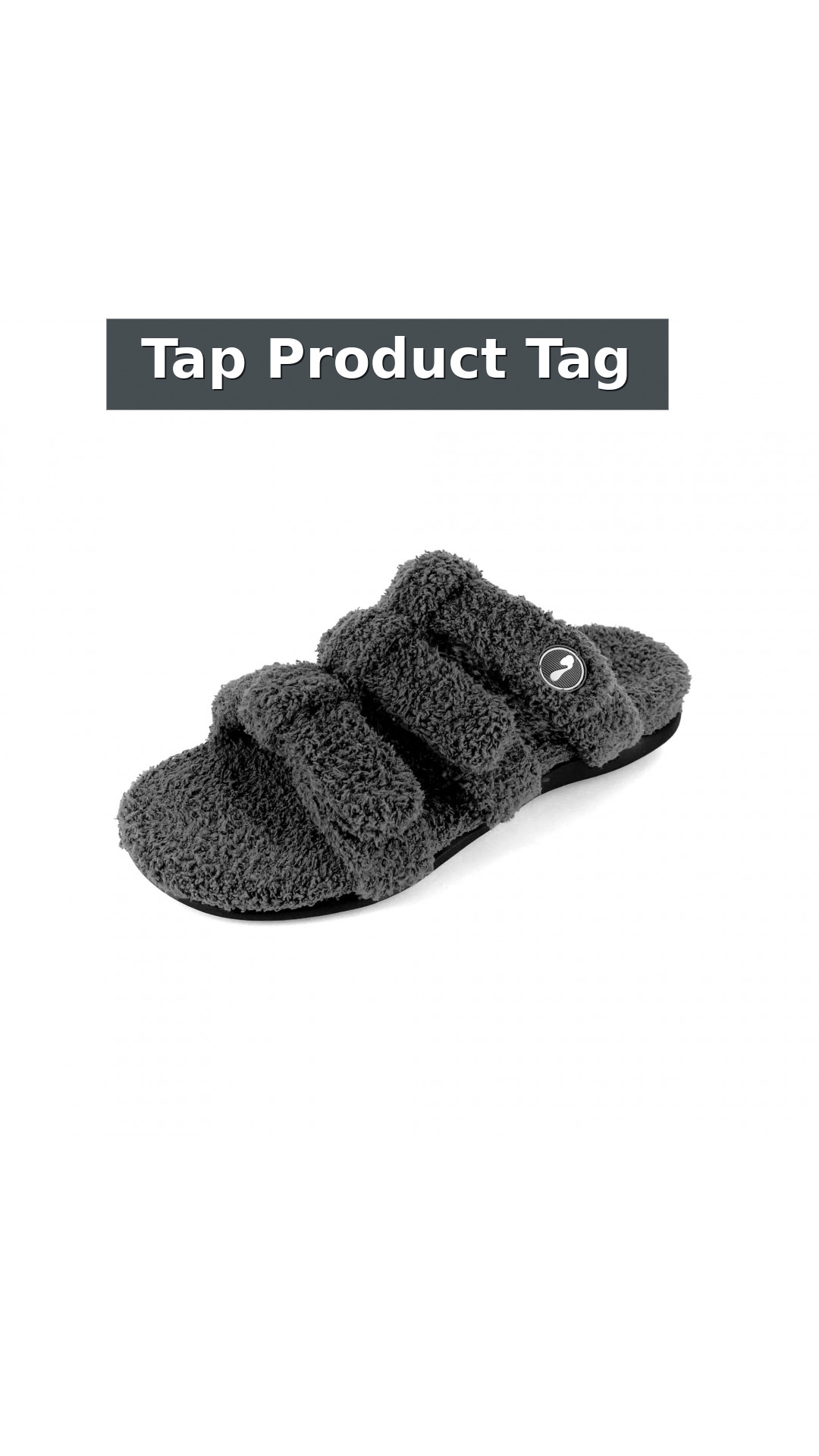 Strive Zella Three Strap Orthotic Support Women's Slipper Sandal style detail 12: Tap Product Tag