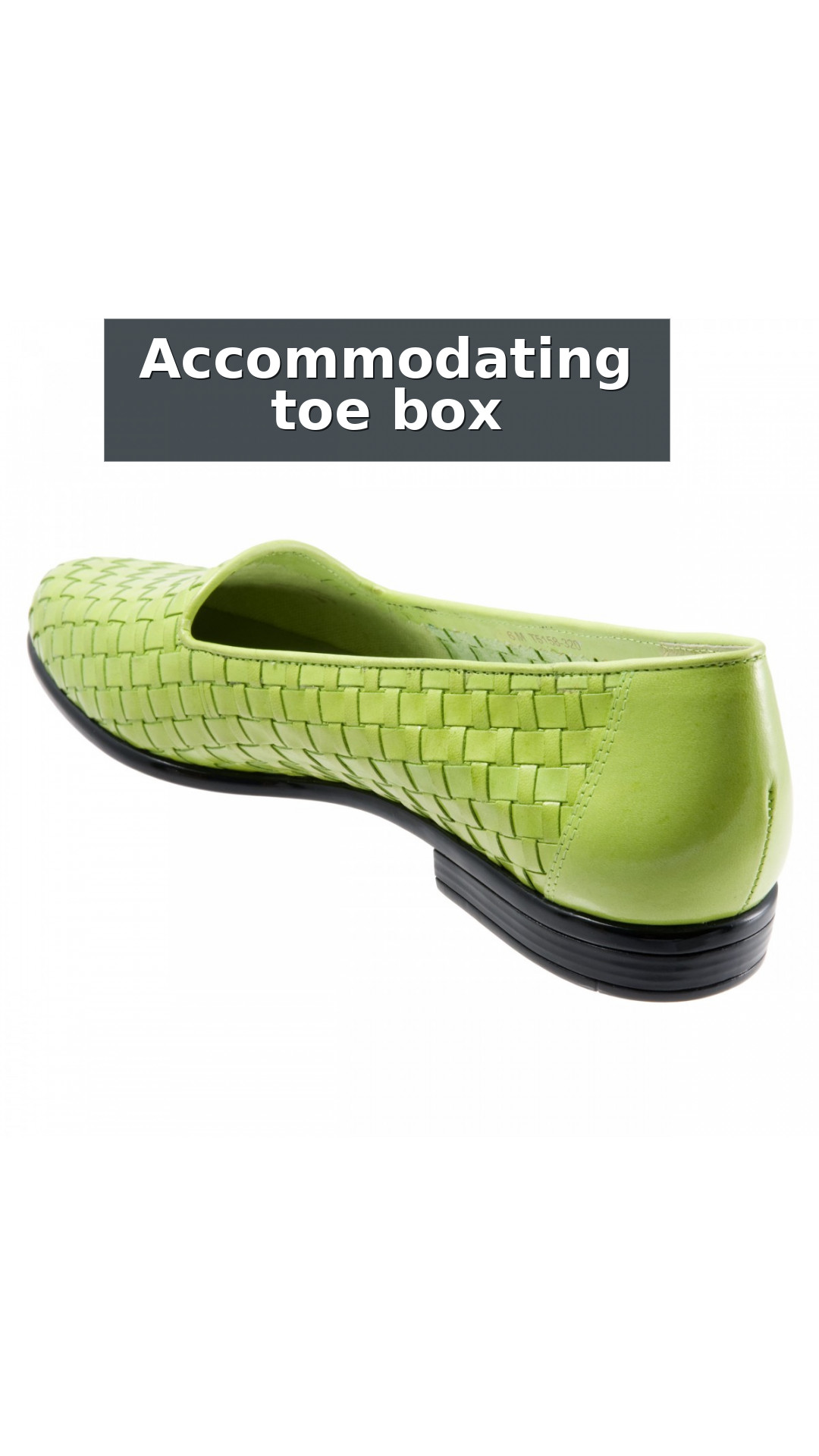 Trotters Liz - Women's Loafer style detail 10: Accommodating toe box