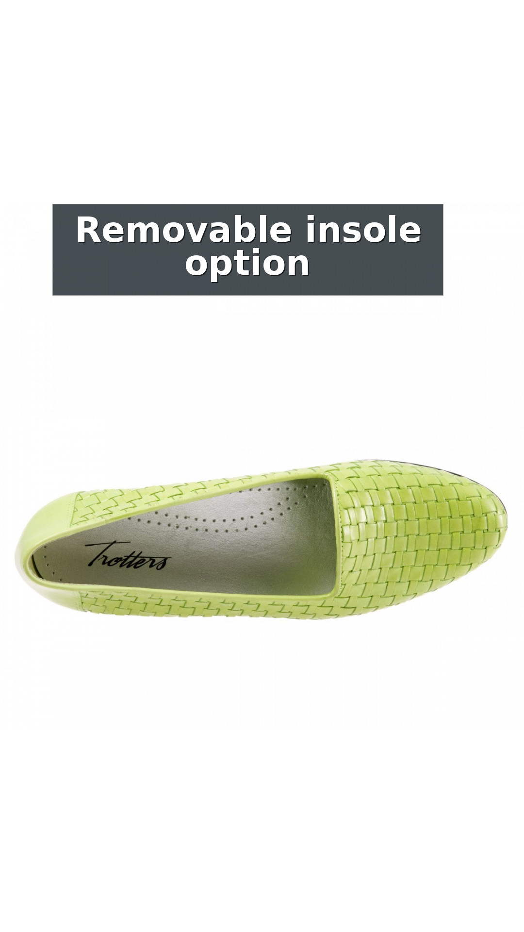 Trotters Liz - Women's Loafer style detail 11: Removable insole option