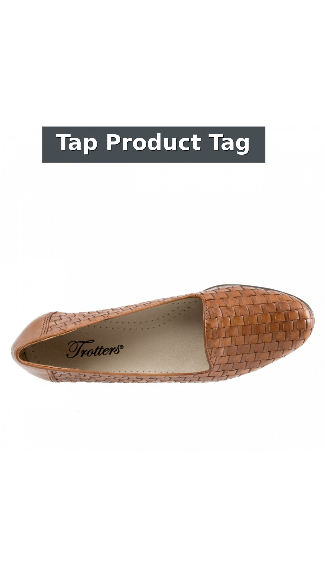 Trotters Liz - Women's Loafer style detail 12: Tap Product Tag