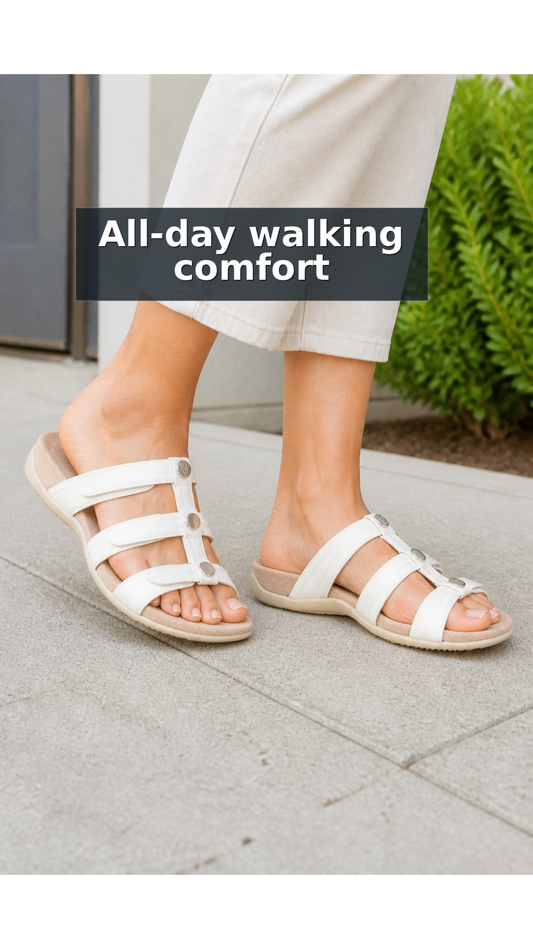 Explore Vionic Amber Pearl Slide Women's Supportive Slip-on Sandal style guide